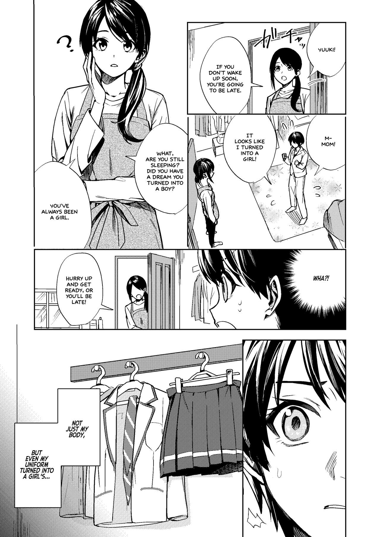 Onna ni Natta Ore wa Shinyuu no Risou no Kanojo? page 8