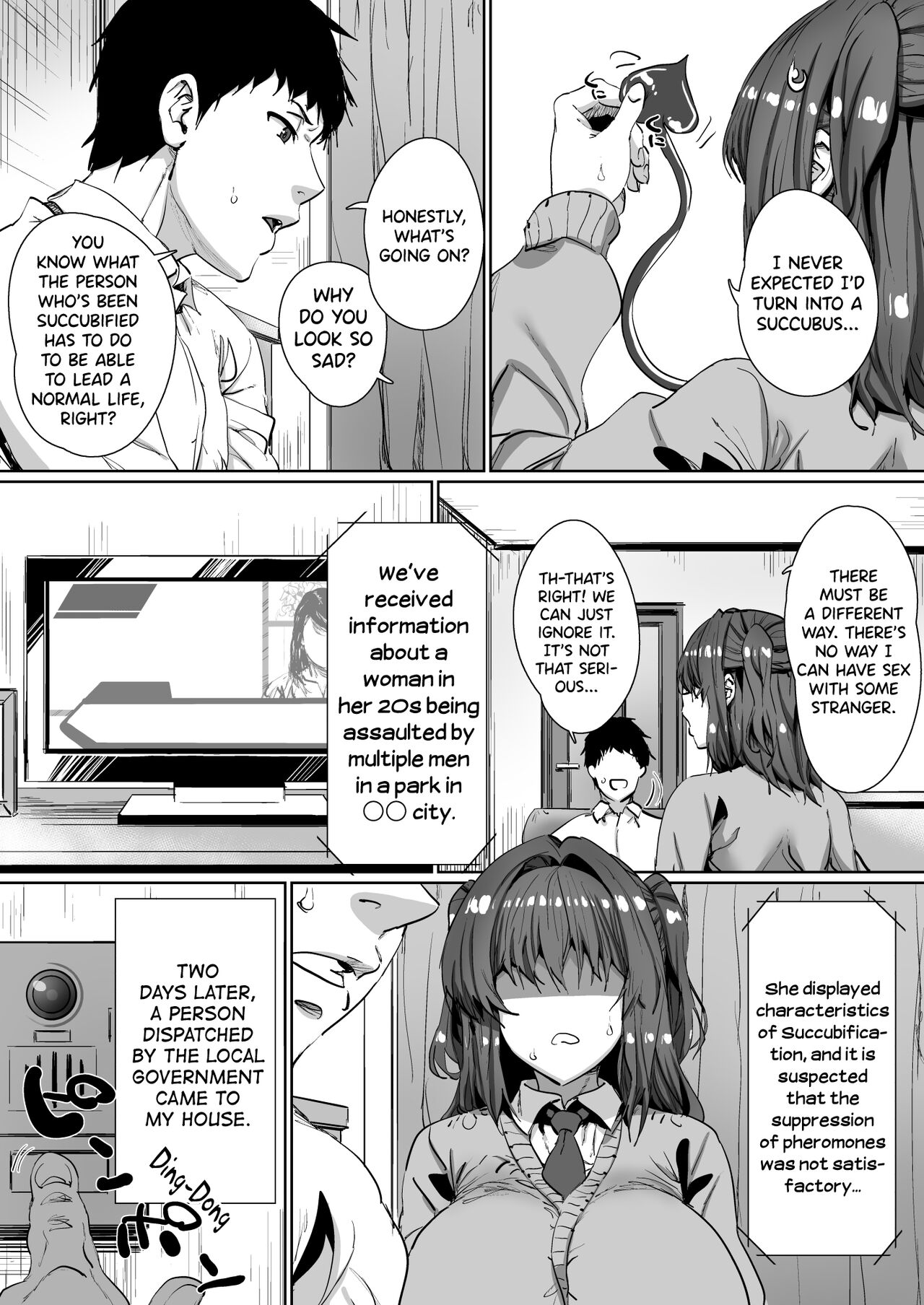 Onnanoko ga Aru Hi Totsuzen Succubus ni Natte Shimau Sekai no Hanashi page 7
