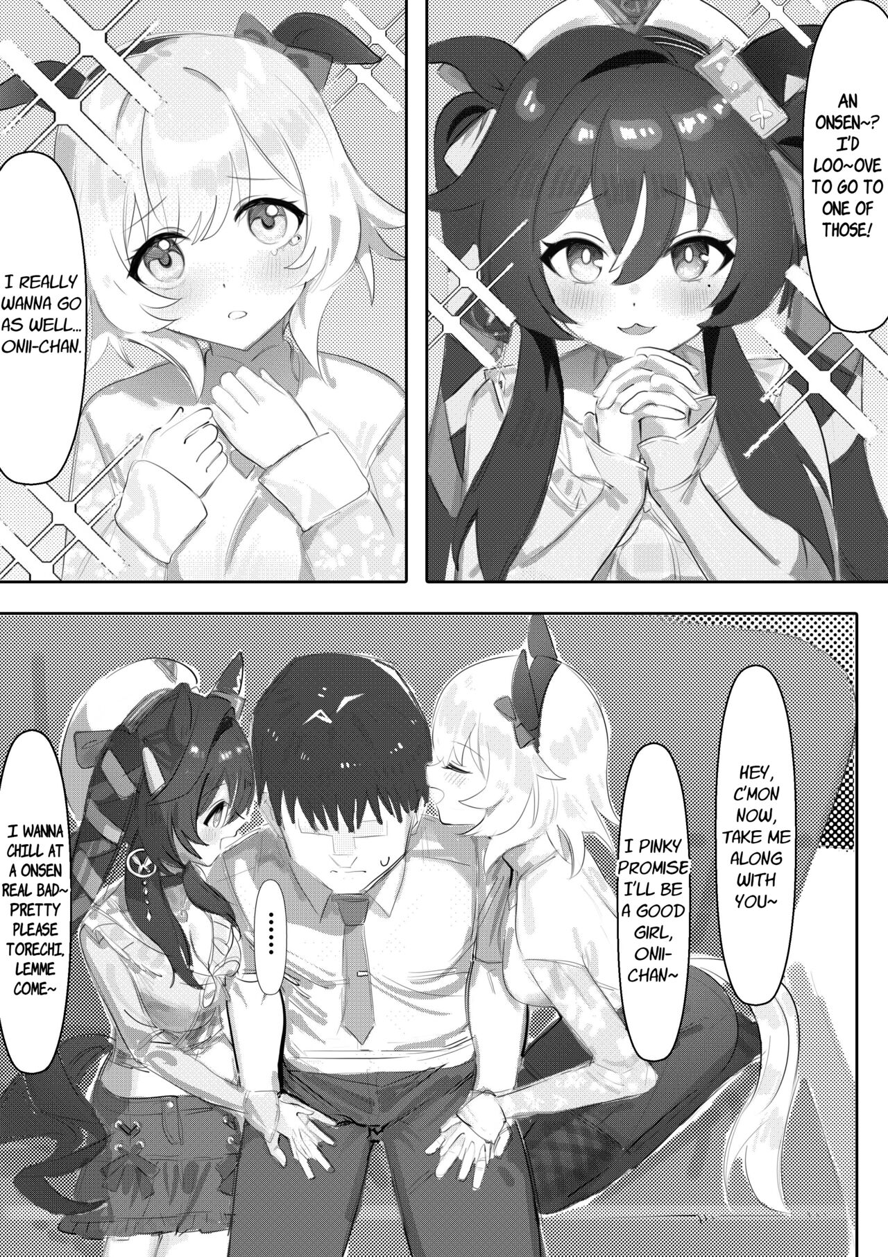 Onsen with Sister and Sister page 5
