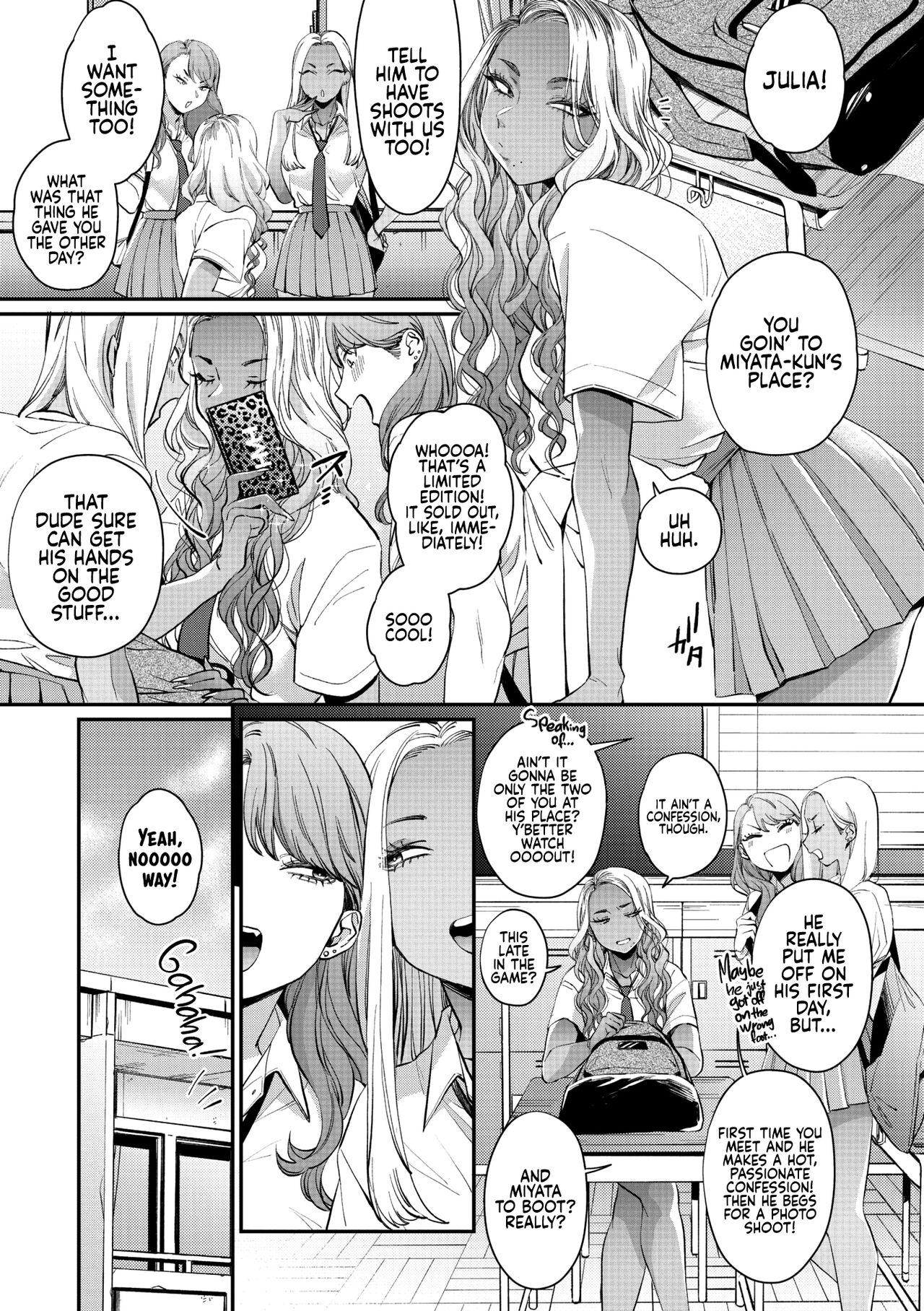 Oohata-san Is my Dream Gyaru page 3