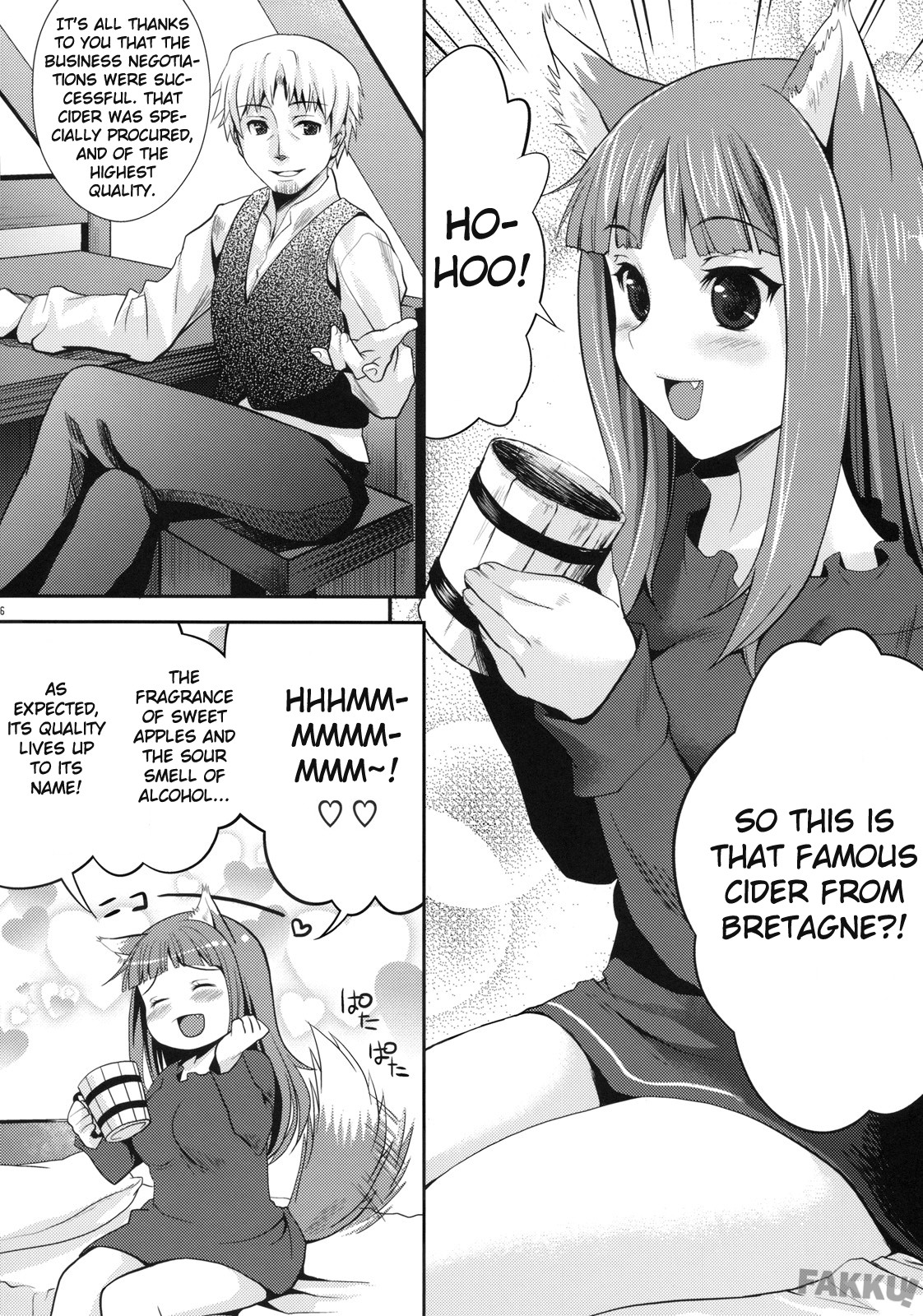 Ookami to Mitsu Ringo page 5