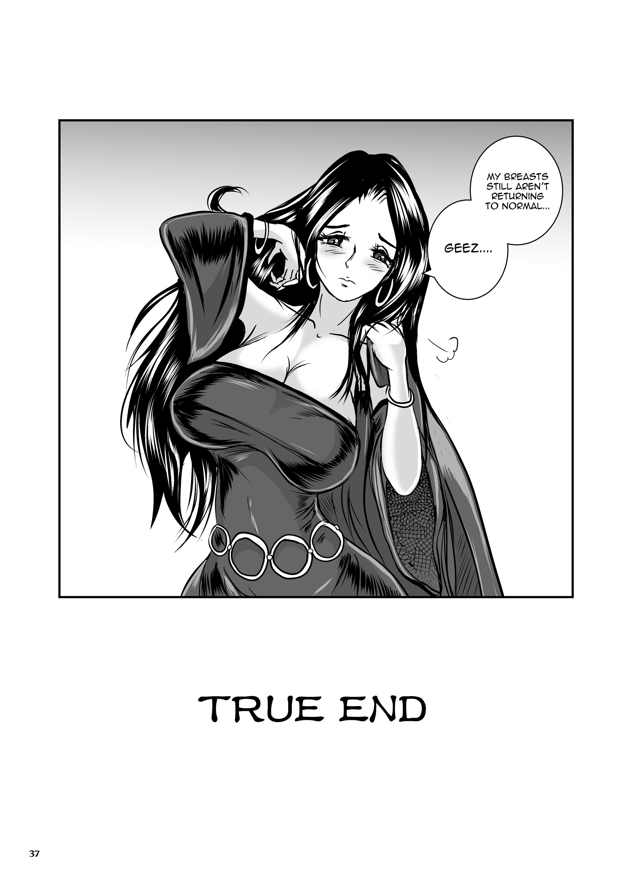 Oonamekuji to Kurokami no Mahoutsukai - Parasitized Giant Slugs V.S. Sorceress of the Black Hair as Aura page 37
