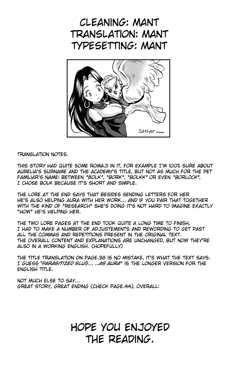 Oonamekuji to Kurokami no Mahoutsukai - Parasitized Giant Slugs V.S. Sorceress of the Black Hair as Aura page 47