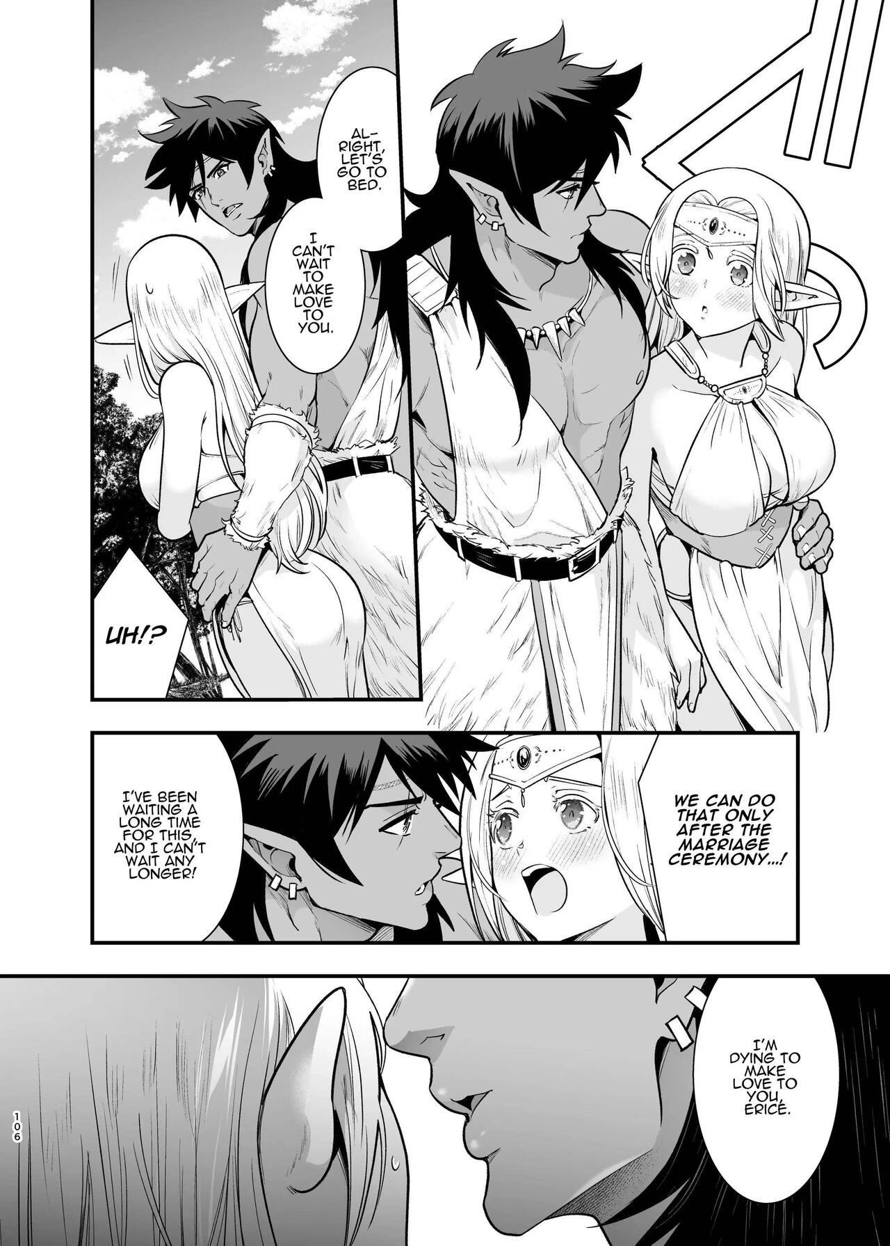 Orc Bride ~Abducted Elf Corrupted by Pleasure~ page 104