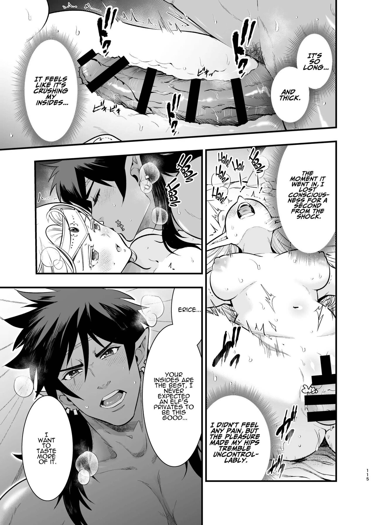 Orc Bride ~Abducted Elf Corrupted by Pleasure~ page 113