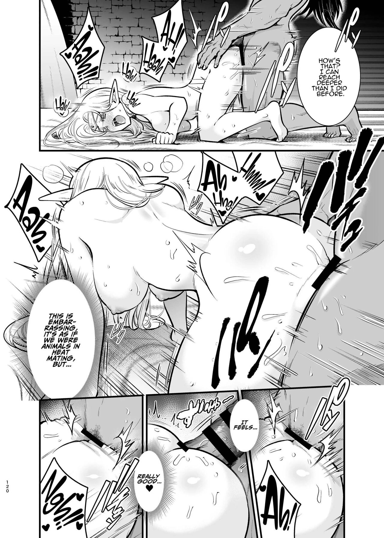 Orc Bride ~Abducted Elf Corrupted by Pleasure~ page 118