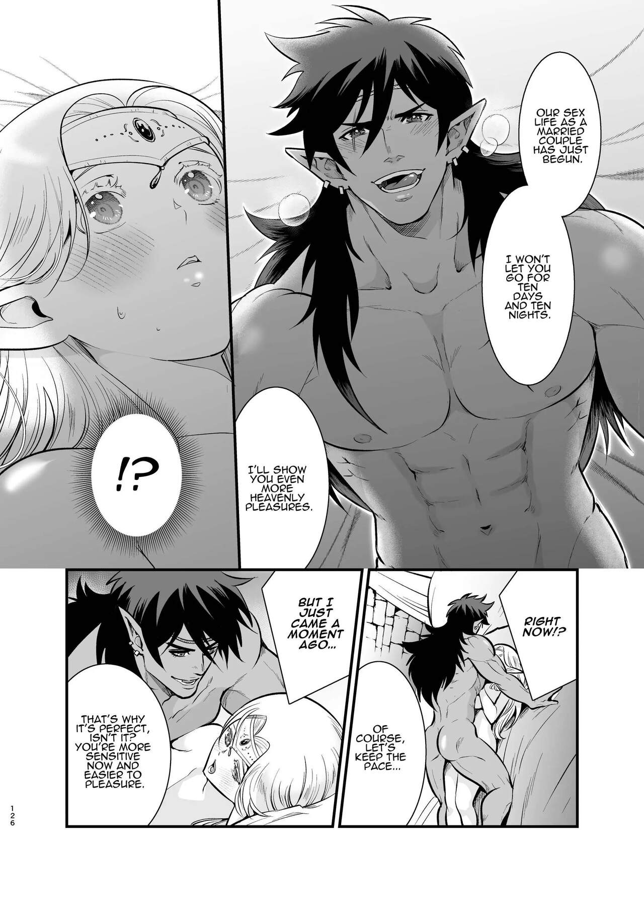 Orc Bride ~Abducted Elf Corrupted by Pleasure~ page 124