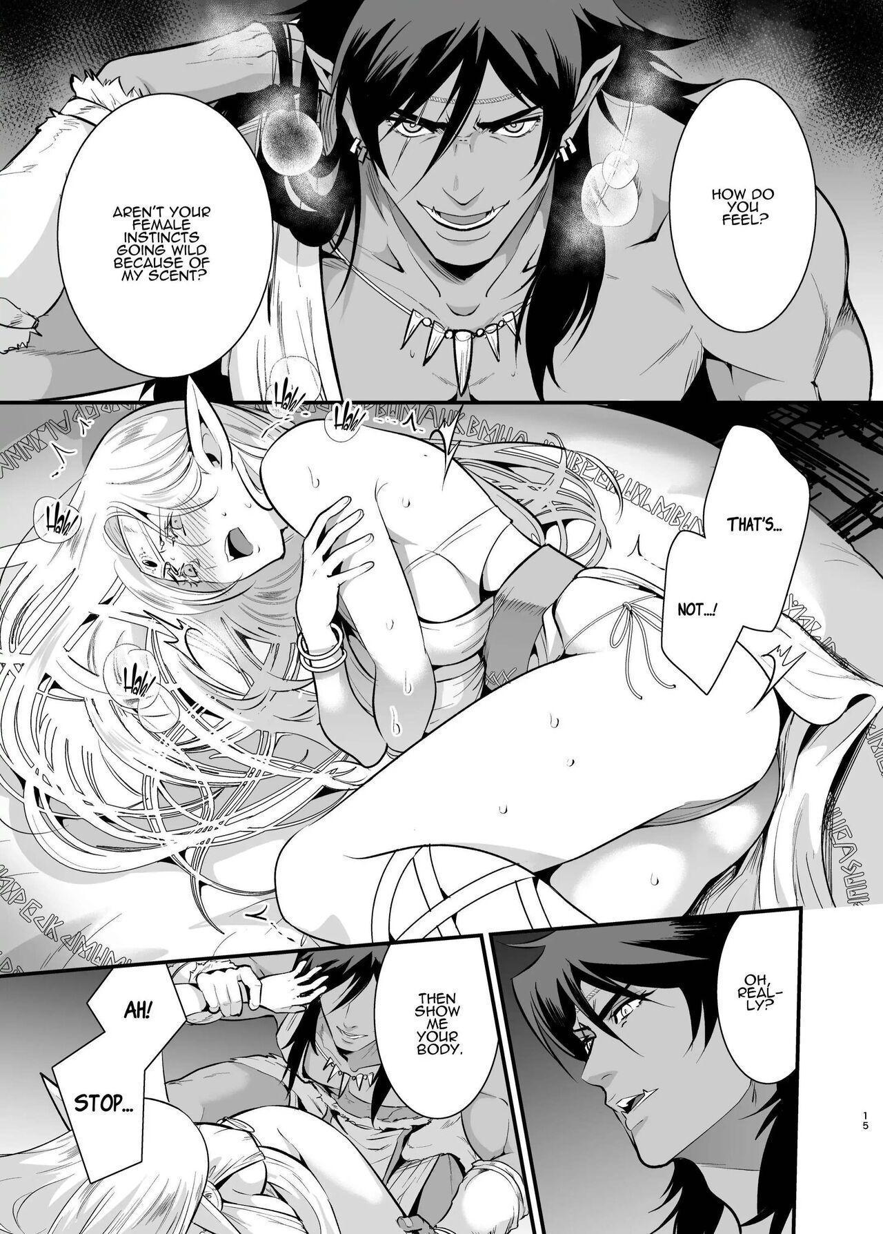 Orc Bride ~Abducted Elf Corrupted by Pleasure~ page 13
