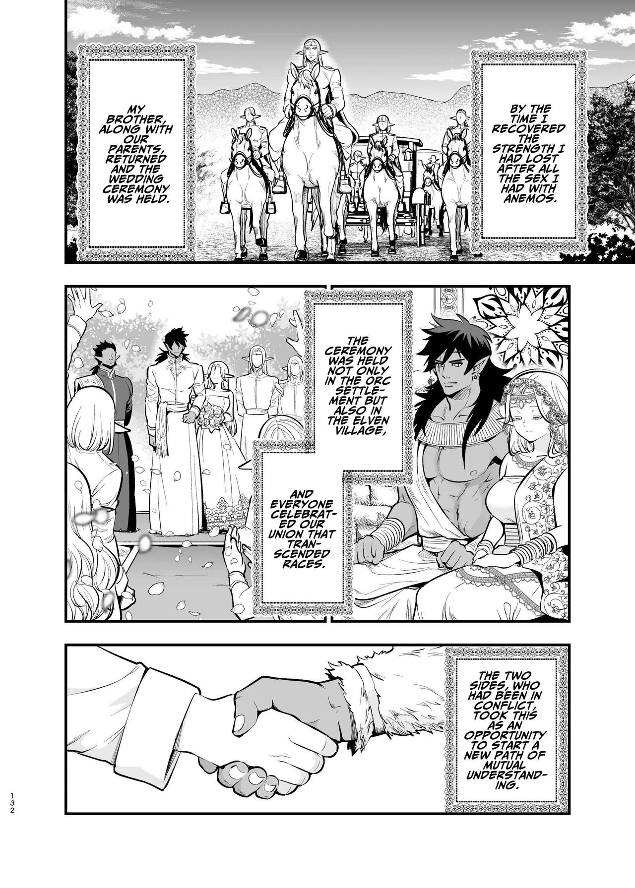 Orc Bride ~Abducted Elf Corrupted by Pleasure~ page 130