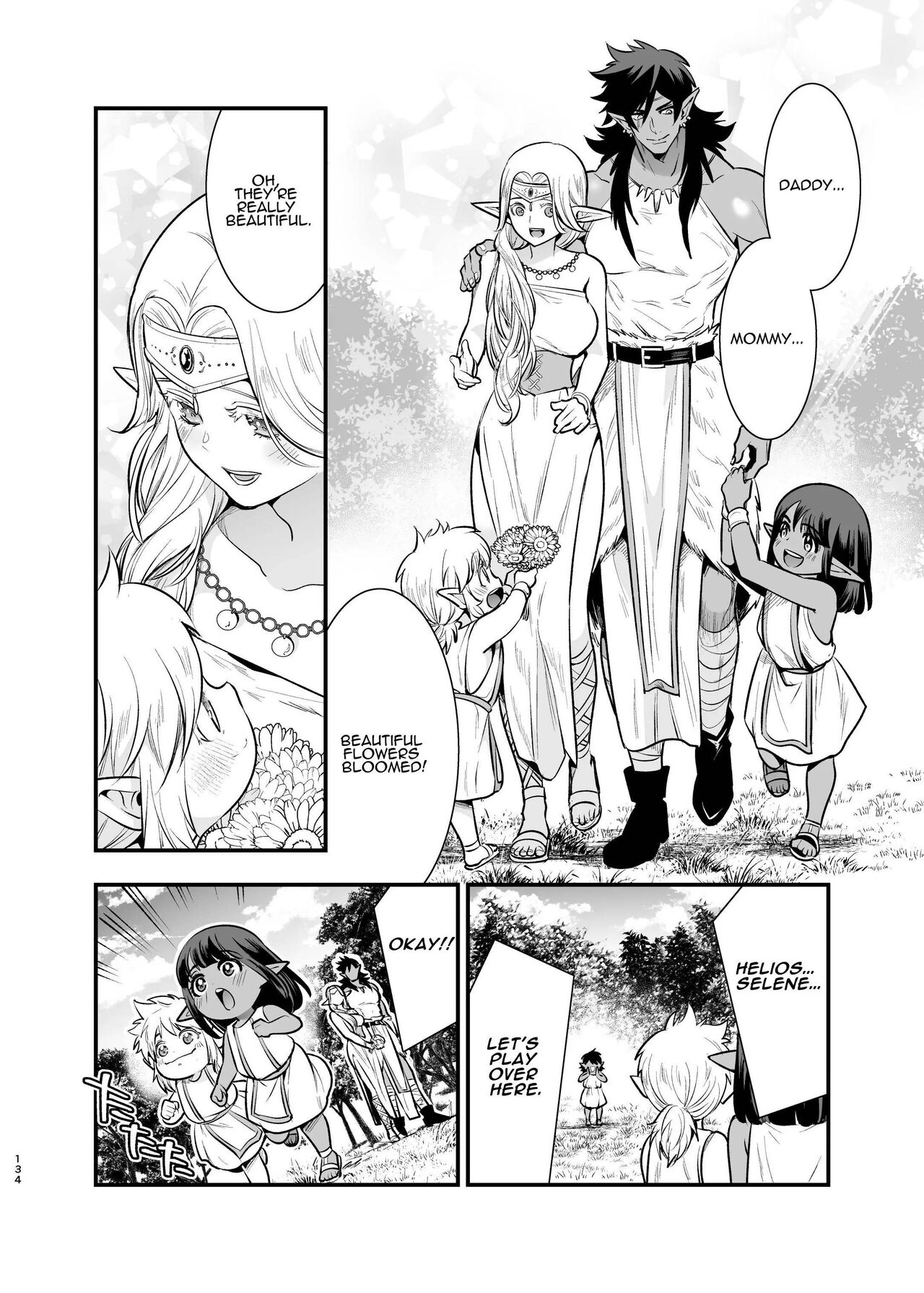 Orc Bride ~Abducted Elf Corrupted by Pleasure~ page 132