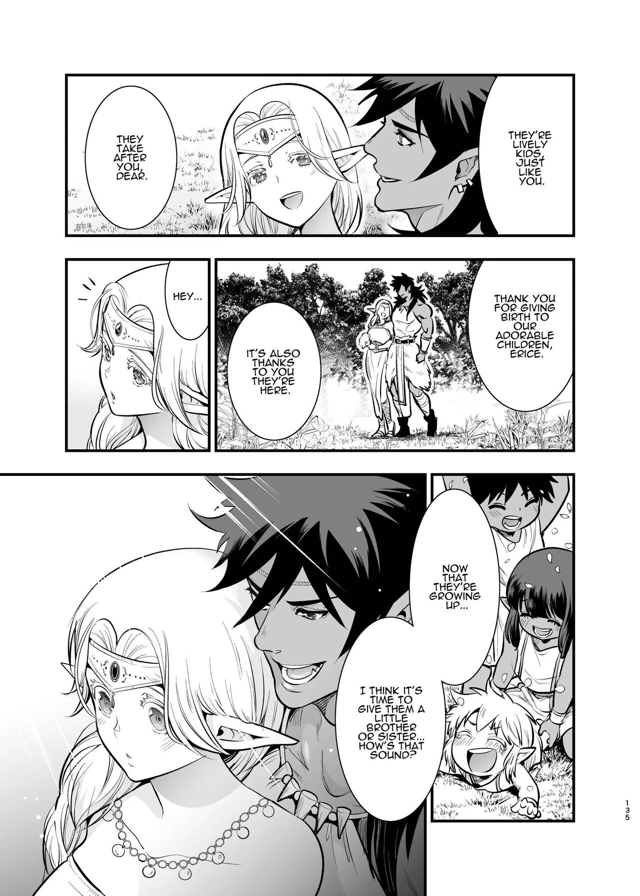 Orc Bride ~Abducted Elf Corrupted by Pleasure~ page 133