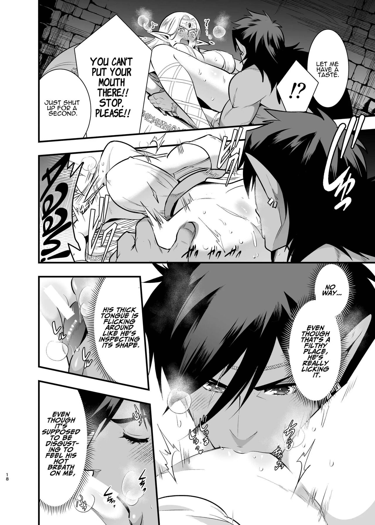 Orc Bride ~Abducted Elf Corrupted by Pleasure~ page 16