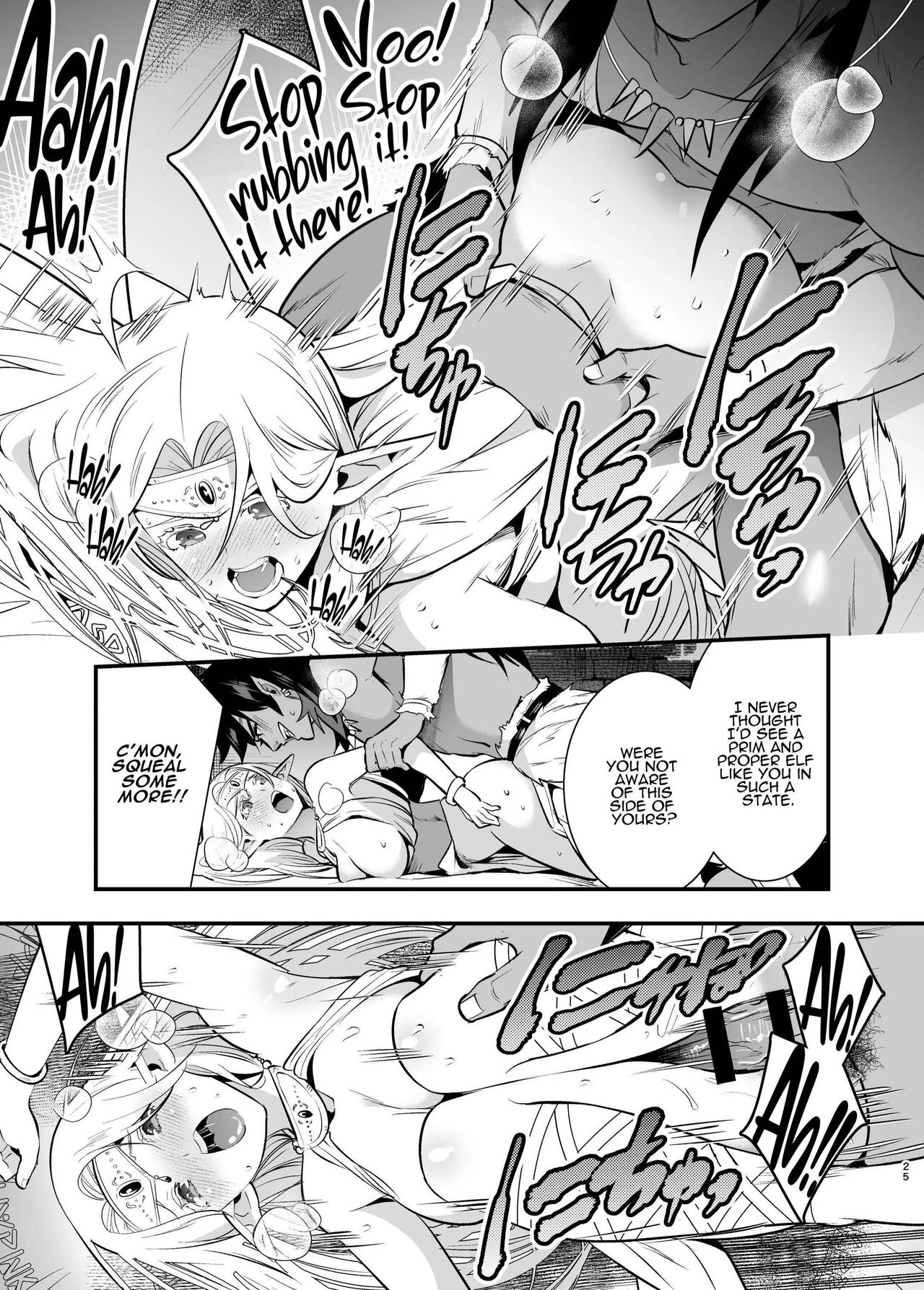 Orc Bride ~Abducted Elf Corrupted by Pleasure~ page 23