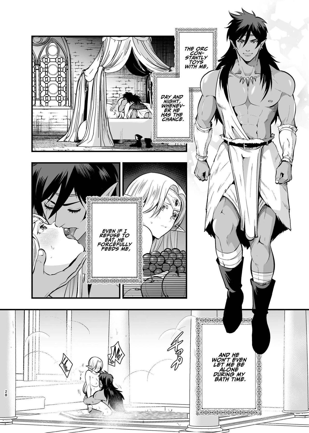 Orc Bride ~Abducted Elf Corrupted by Pleasure~ page 26