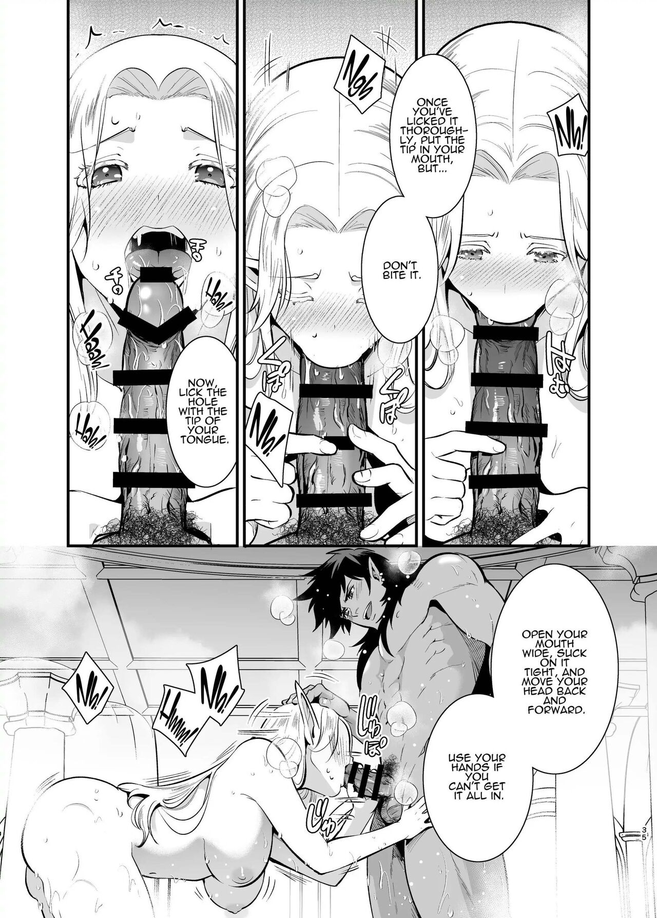Orc Bride ~Abducted Elf Corrupted by Pleasure~ page 33