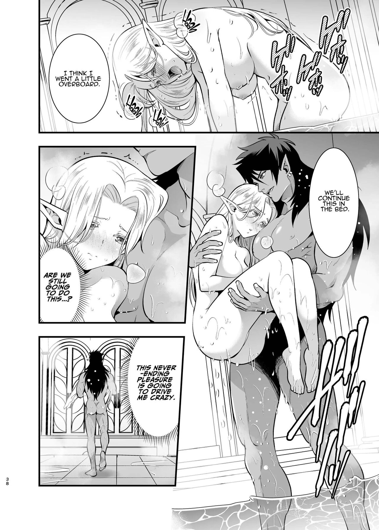 Orc Bride ~Abducted Elf Corrupted by Pleasure~ page 36