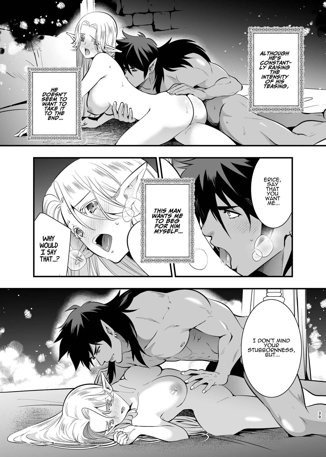 Orc Bride ~Abducted Elf Corrupted by Pleasure~ page 37