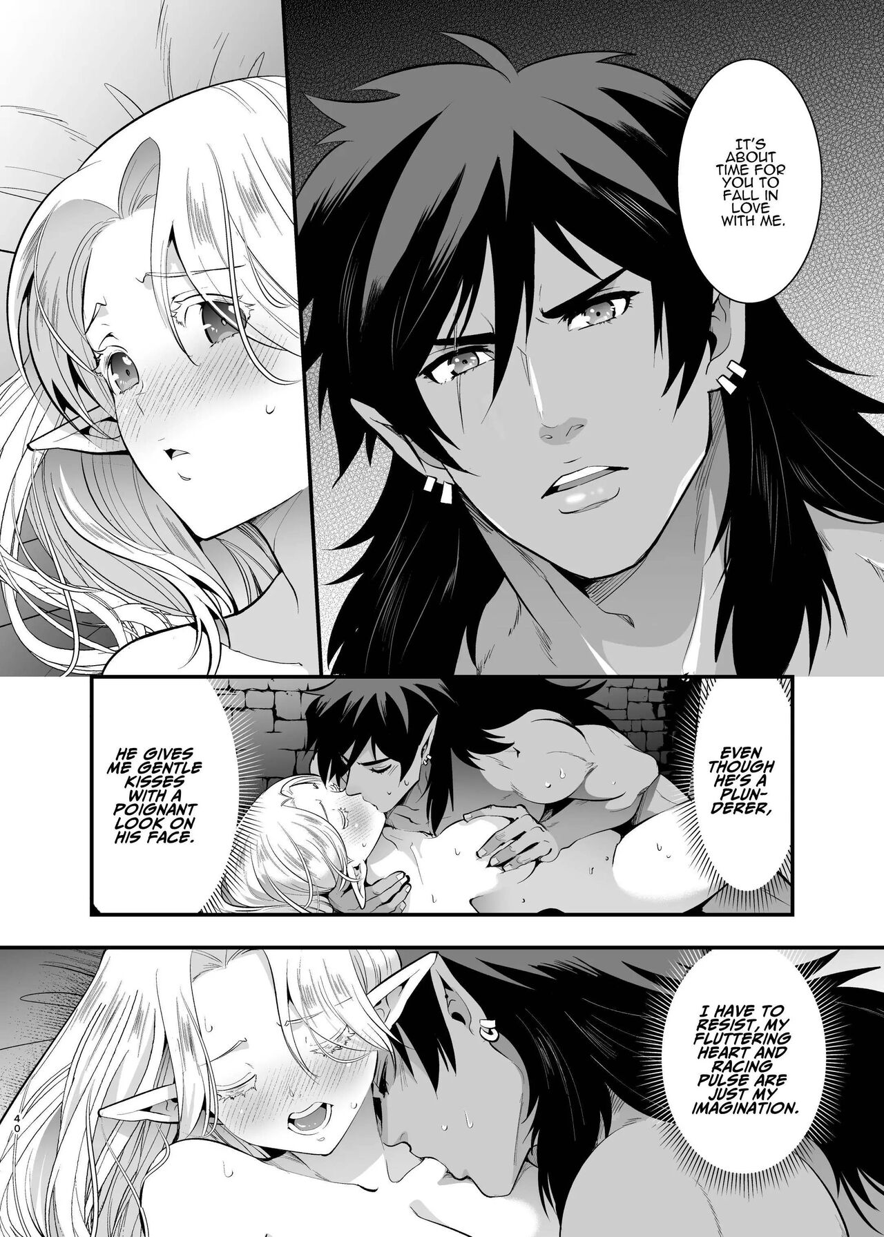 Orc Bride ~Abducted Elf Corrupted by Pleasure~ page 38
