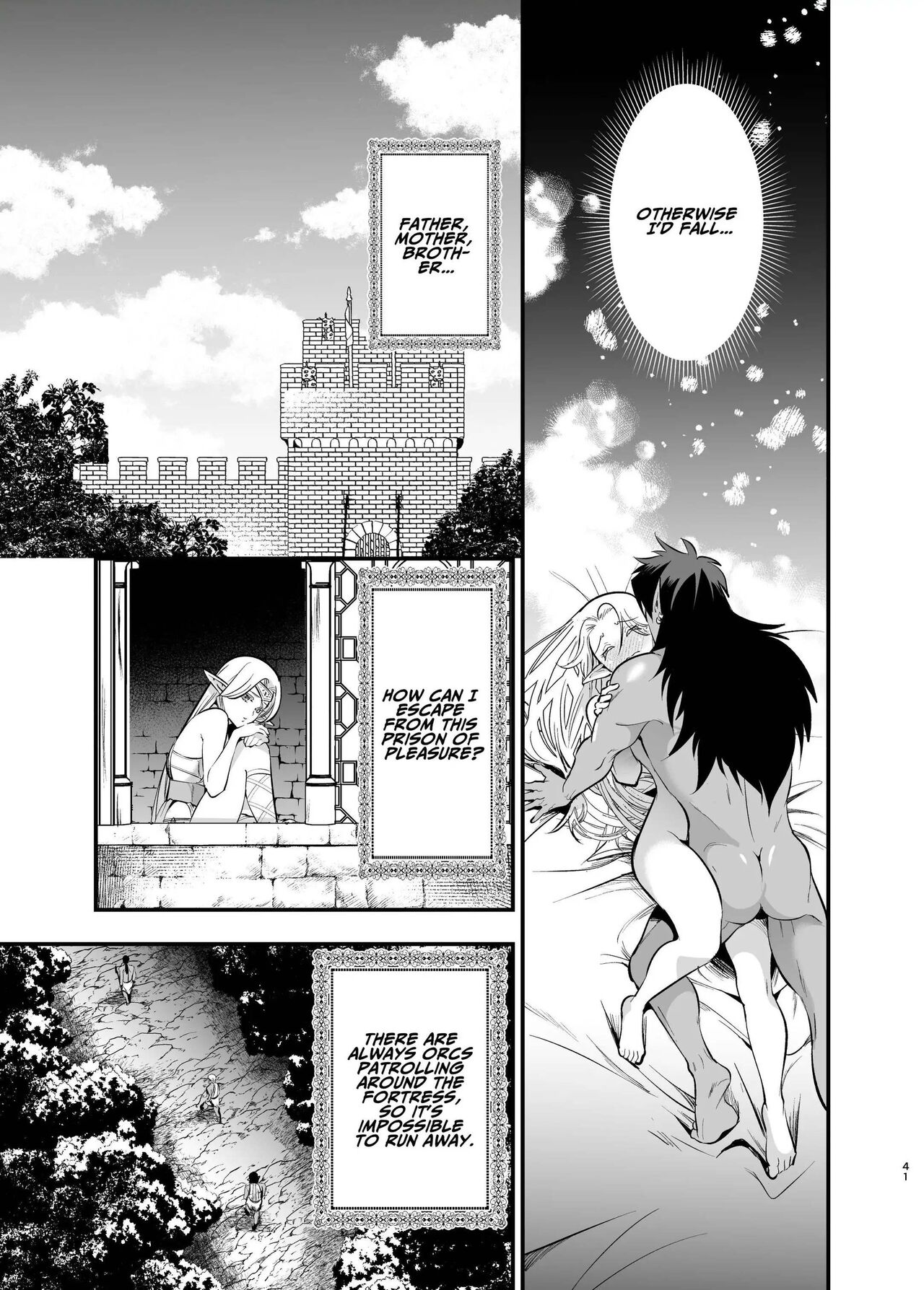Orc Bride ~Abducted Elf Corrupted by Pleasure~ page 39
