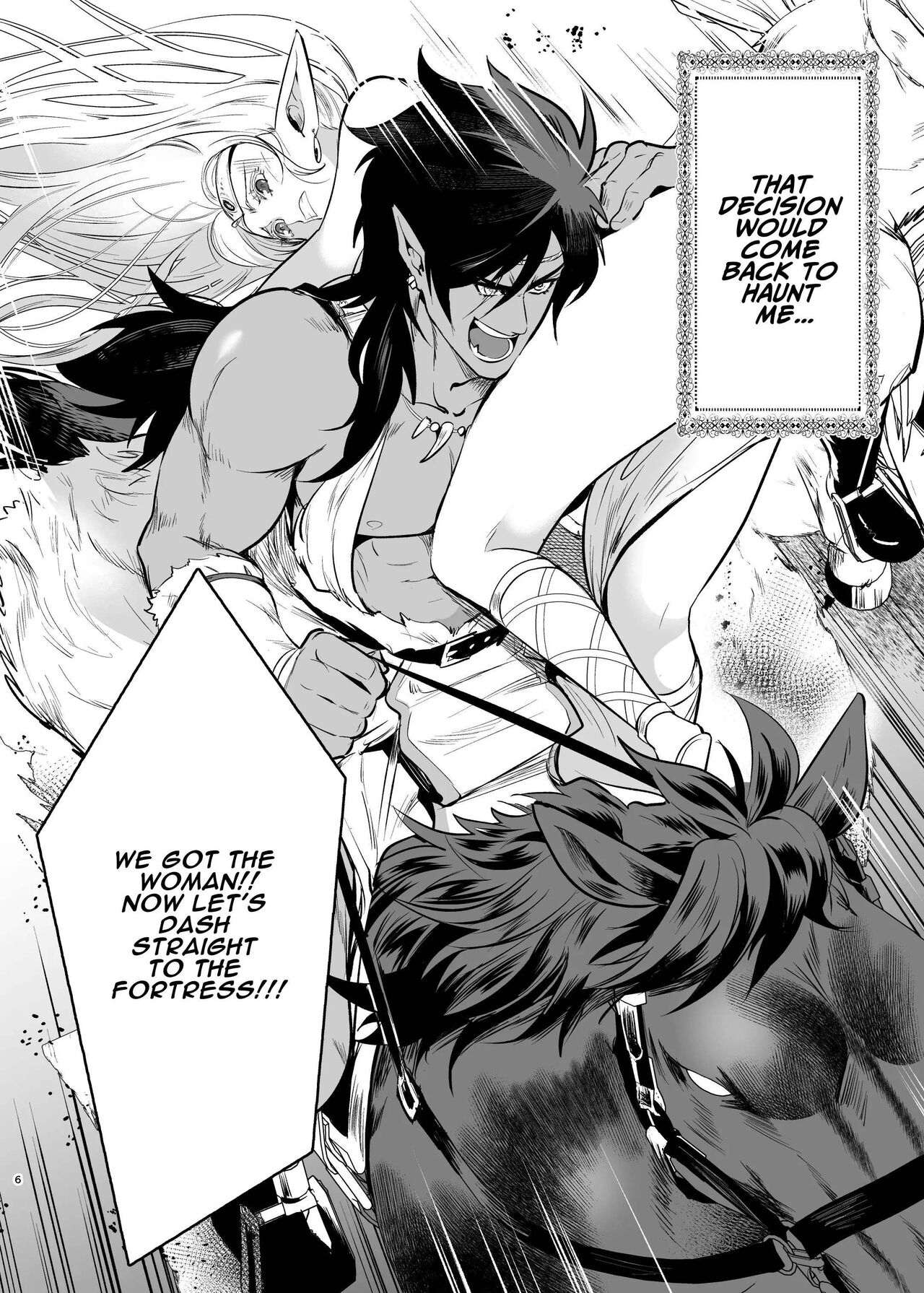 Orc Bride ~Abducted Elf Corrupted by Pleasure~ page 4