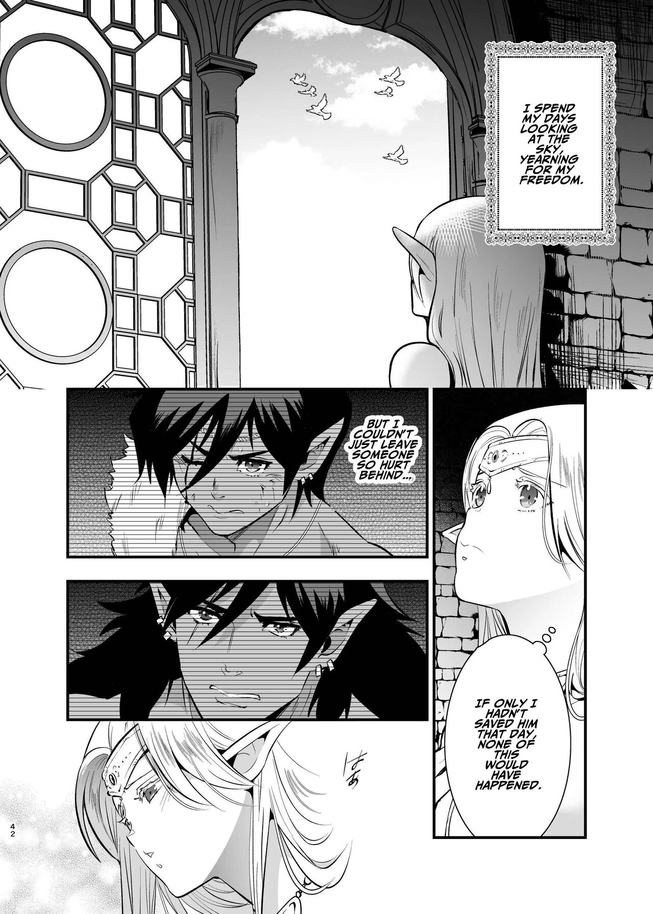Orc Bride ~Abducted Elf Corrupted by Pleasure~ page 40