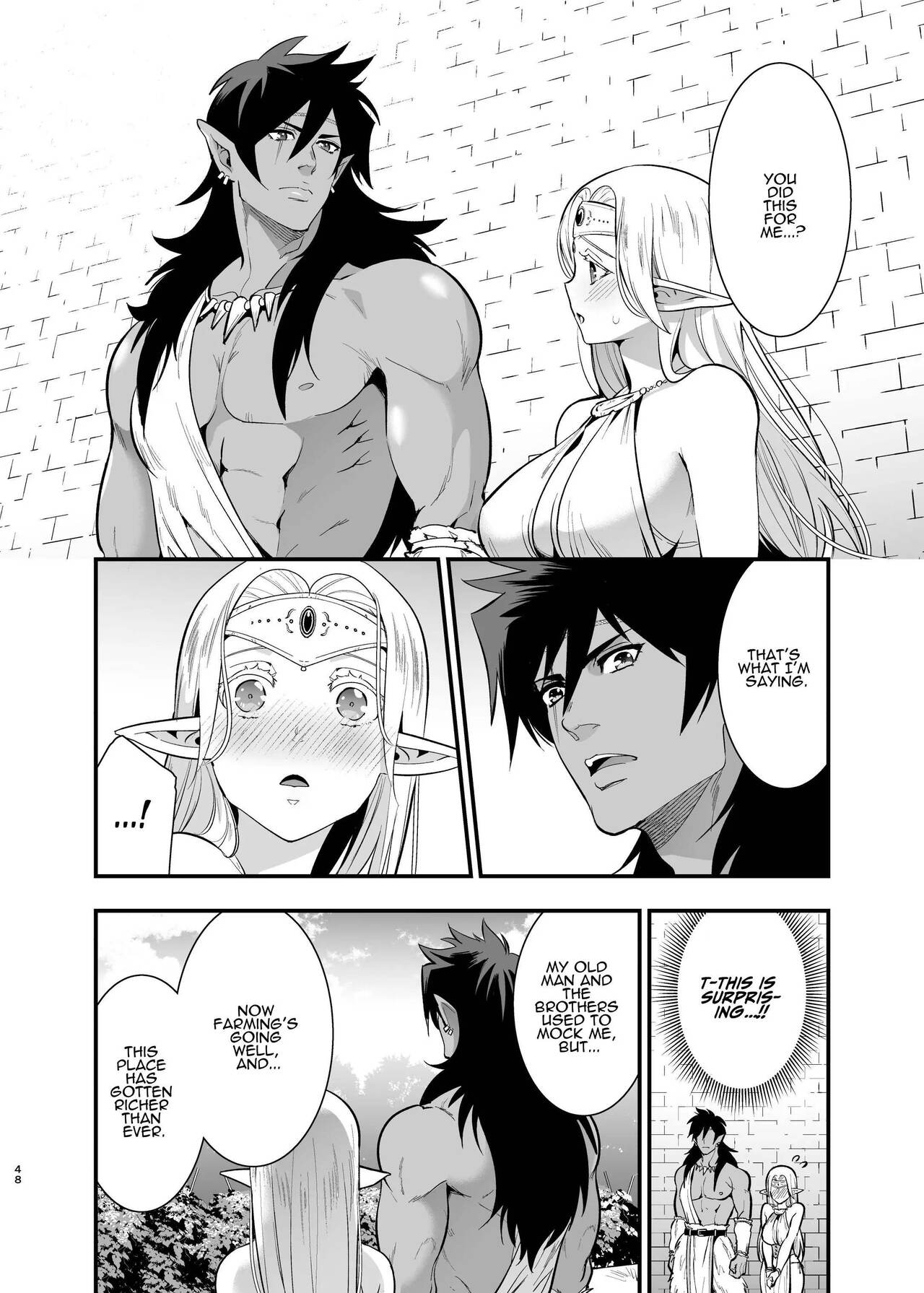 Orc Bride ~Abducted Elf Corrupted by Pleasure~ page 46