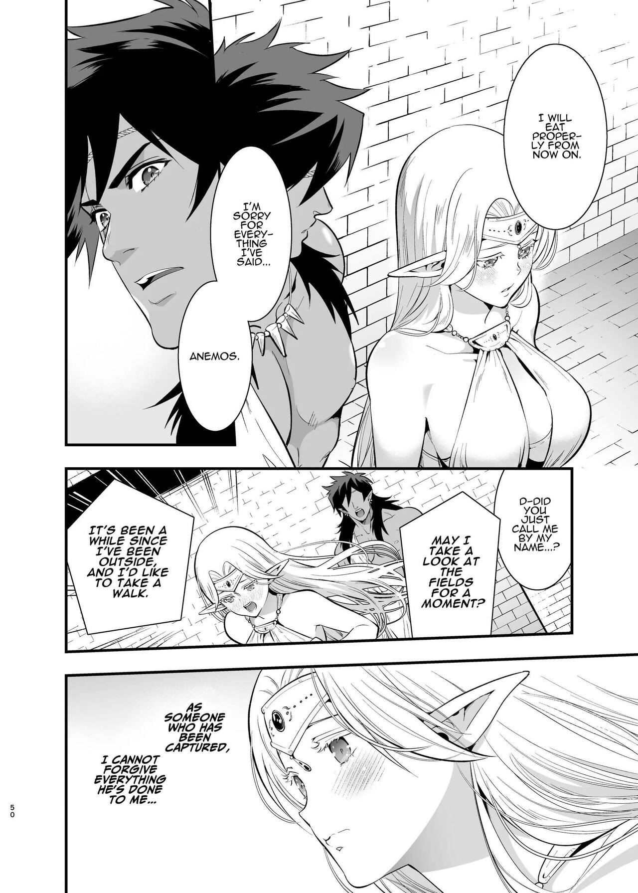 Orc Bride ~Abducted Elf Corrupted by Pleasure~ page 48