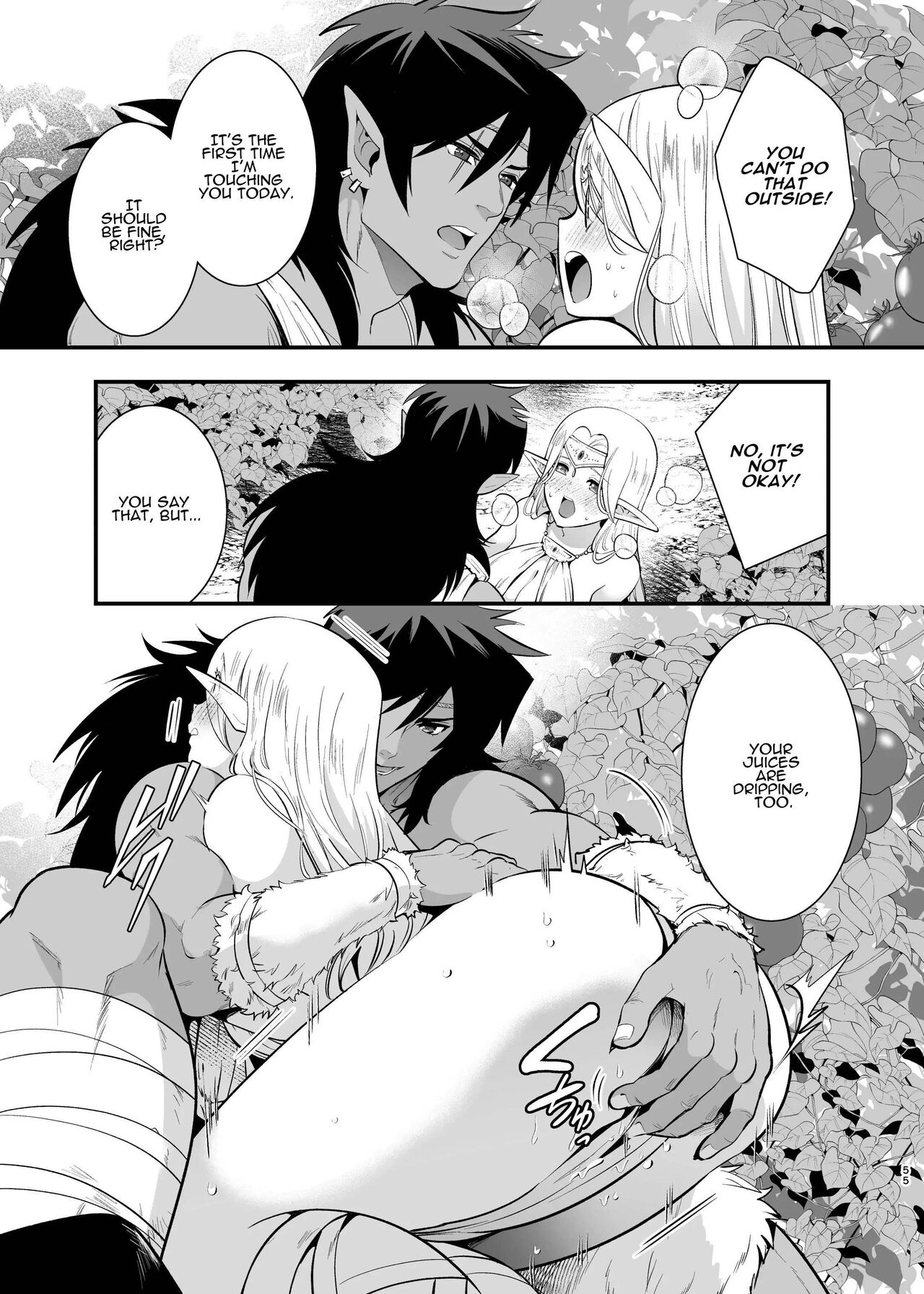 Orc Bride ~Abducted Elf Corrupted by Pleasure~ page 53