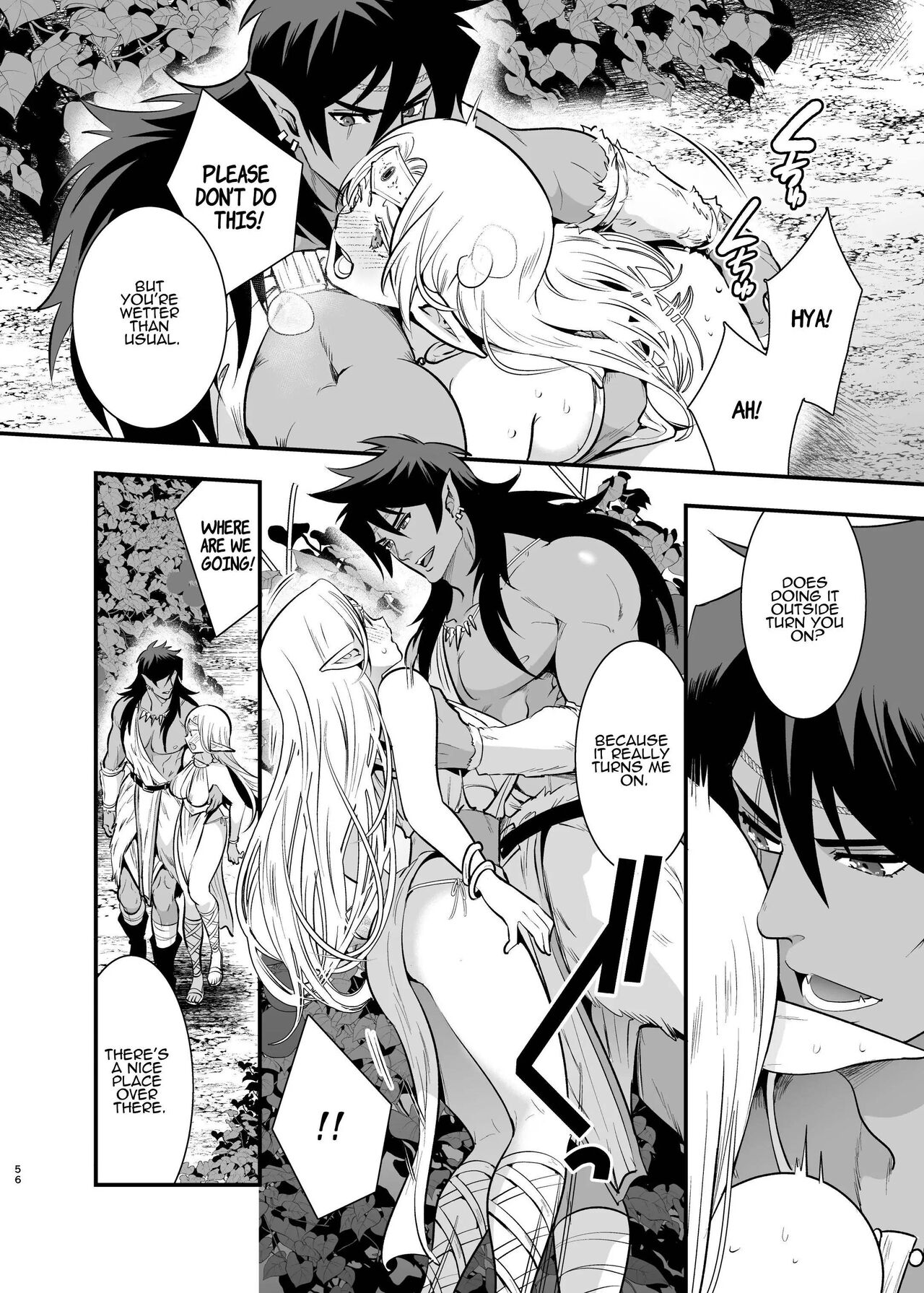 Orc Bride ~Abducted Elf Corrupted by Pleasure~ page 54