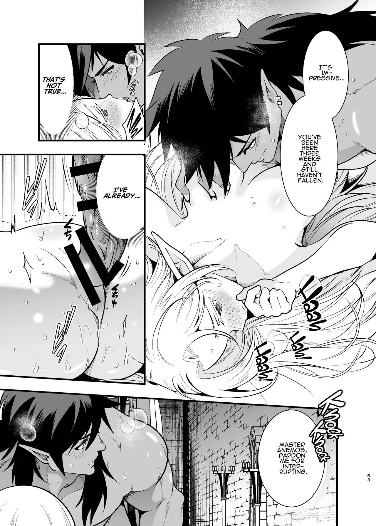 Orc Bride ~Abducted Elf Corrupted by Pleasure~ page 61
