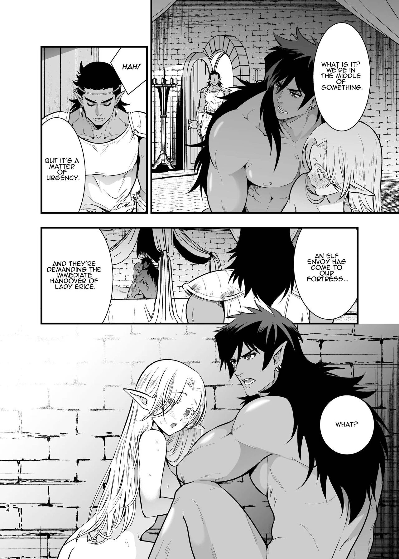 Orc Bride ~Abducted Elf Corrupted by Pleasure~ page 62