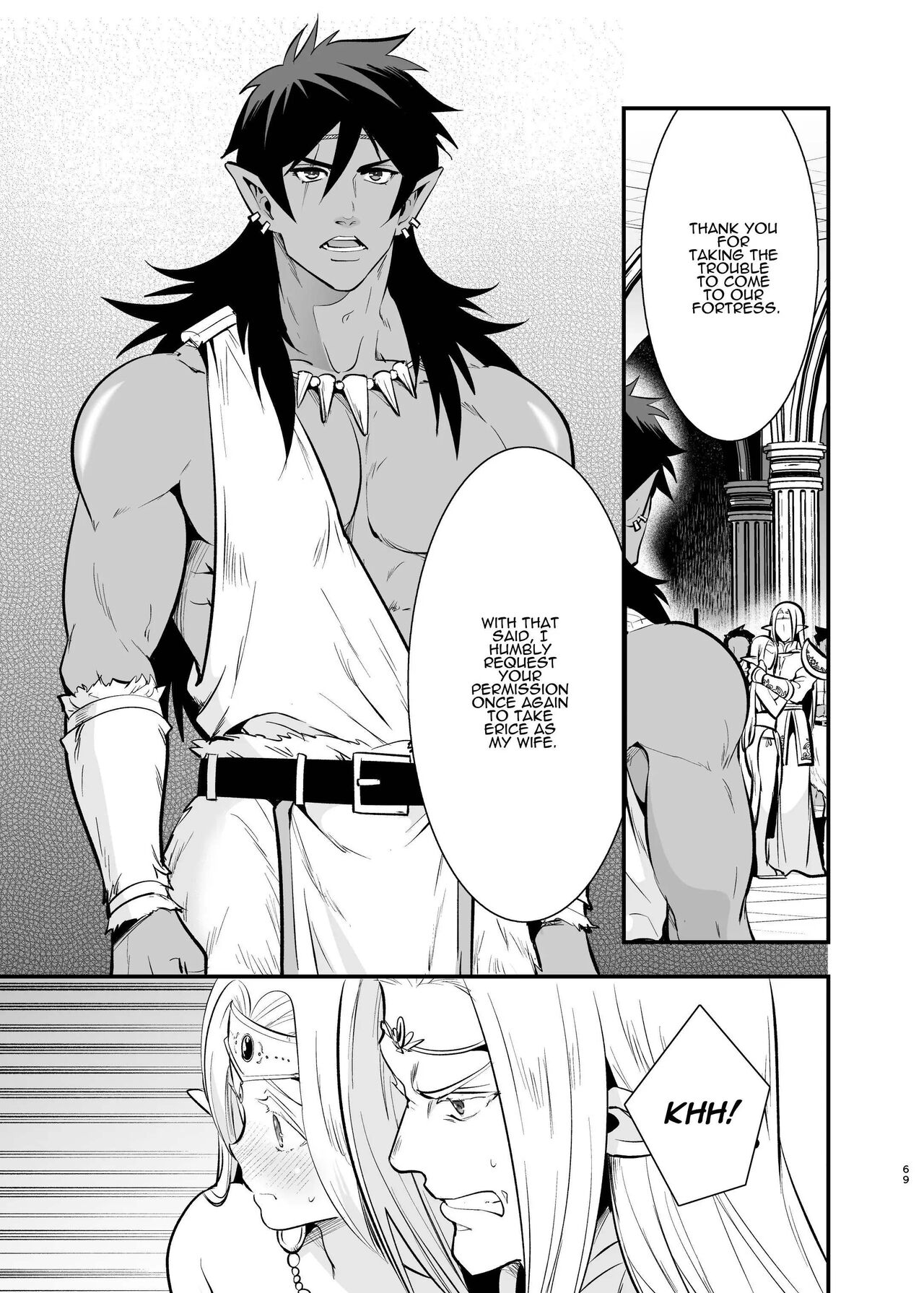 Orc Bride ~Abducted Elf Corrupted by Pleasure~ page 67