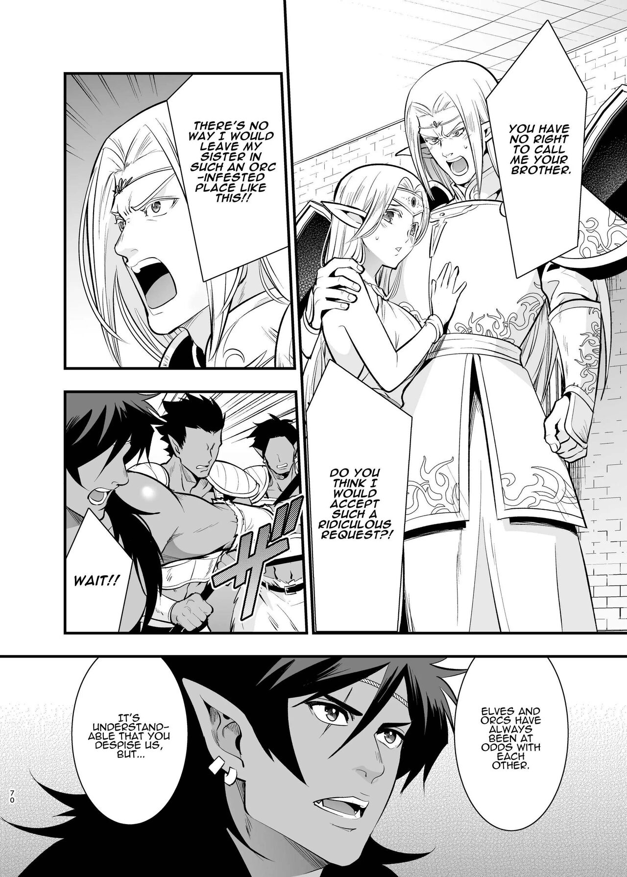 Orc Bride ~Abducted Elf Corrupted by Pleasure~ page 68