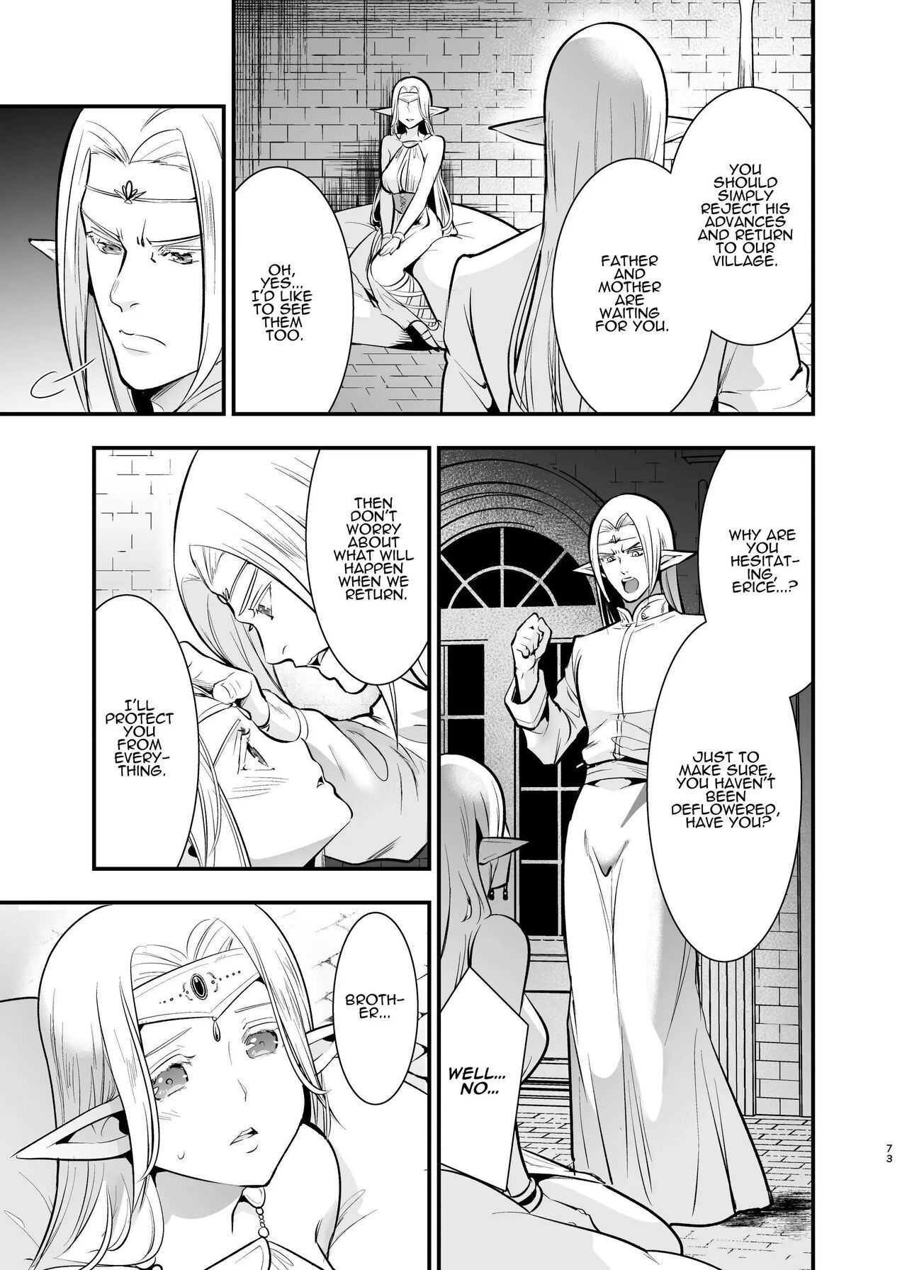 Orc Bride ~Abducted Elf Corrupted by Pleasure~ page 71