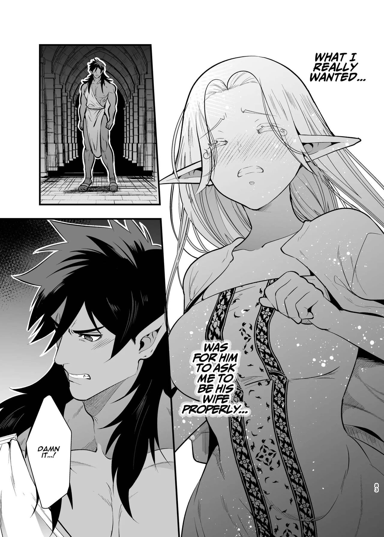 Orc Bride ~Abducted Elf Corrupted by Pleasure~ page 81