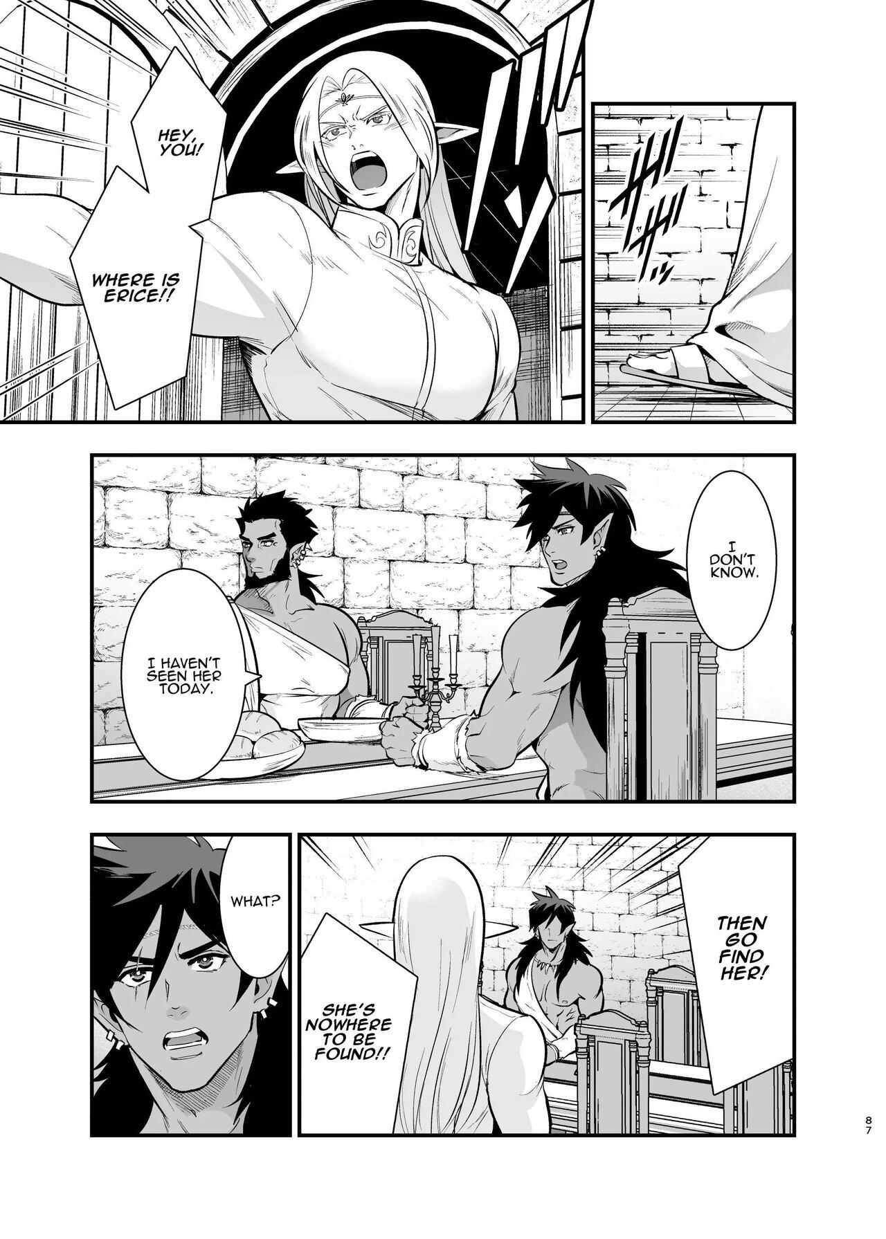 Orc Bride ~Abducted Elf Corrupted by Pleasure~ page 85