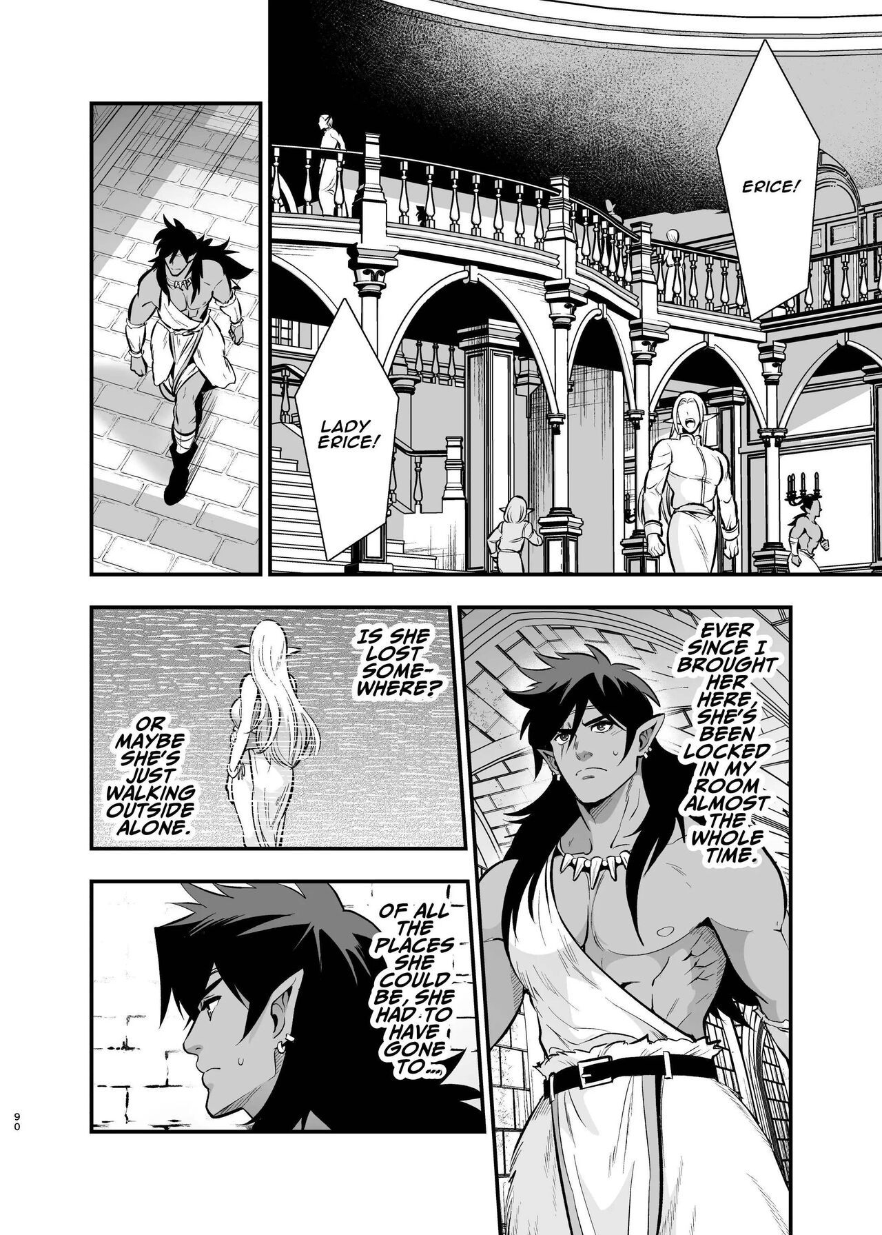 Orc Bride ~Abducted Elf Corrupted by Pleasure~ page 88