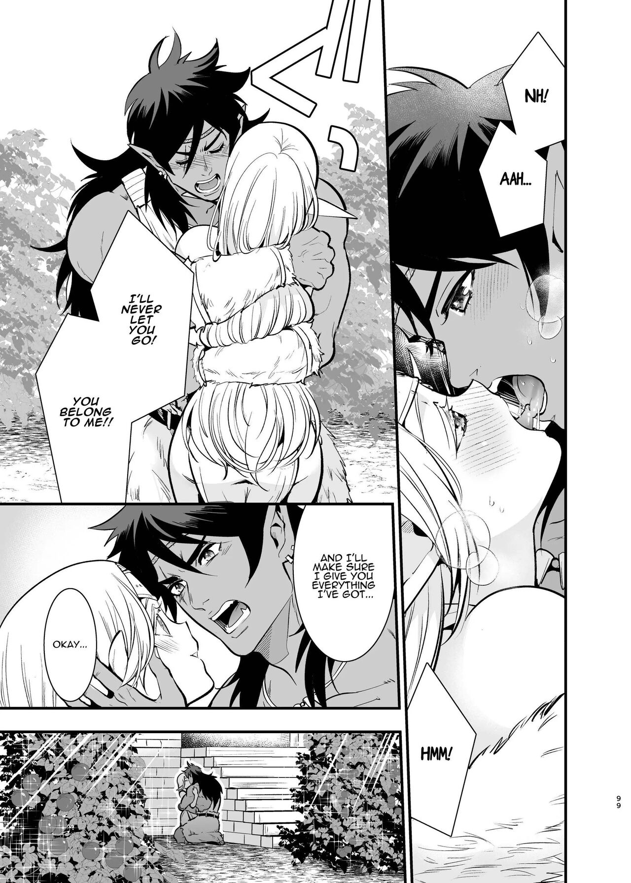 Orc Bride ~Abducted Elf Corrupted by Pleasure~ page 97