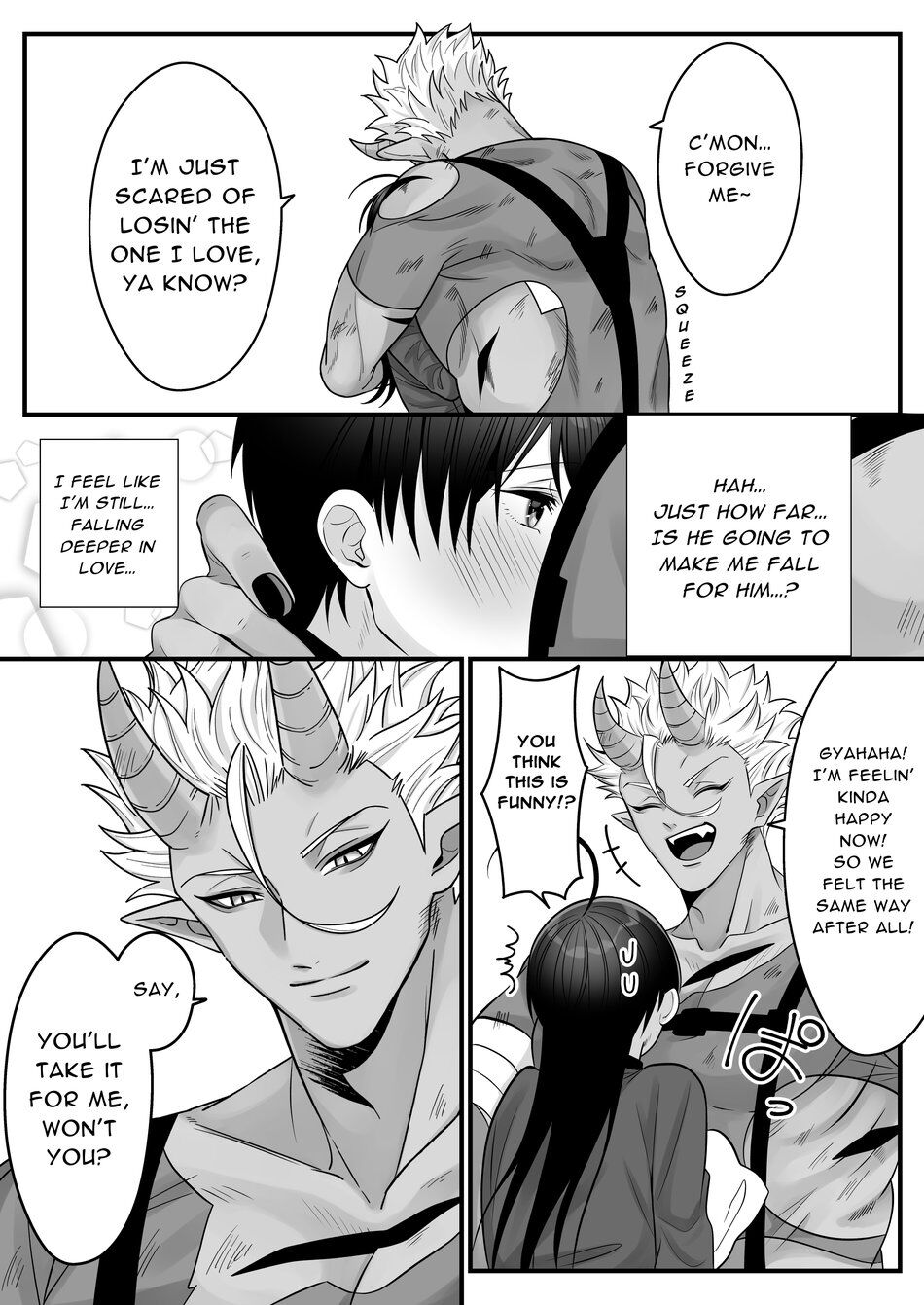 Orc no Naedoko ni Ochitakedo Aisa re sugite Chou Shiawasedesu! page 20