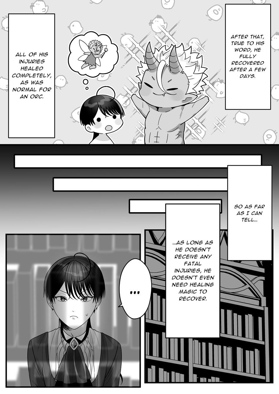 Orc no Naedoko ni Ochitakedo Aisa re sugite Chou Shiawasedesu! page 28