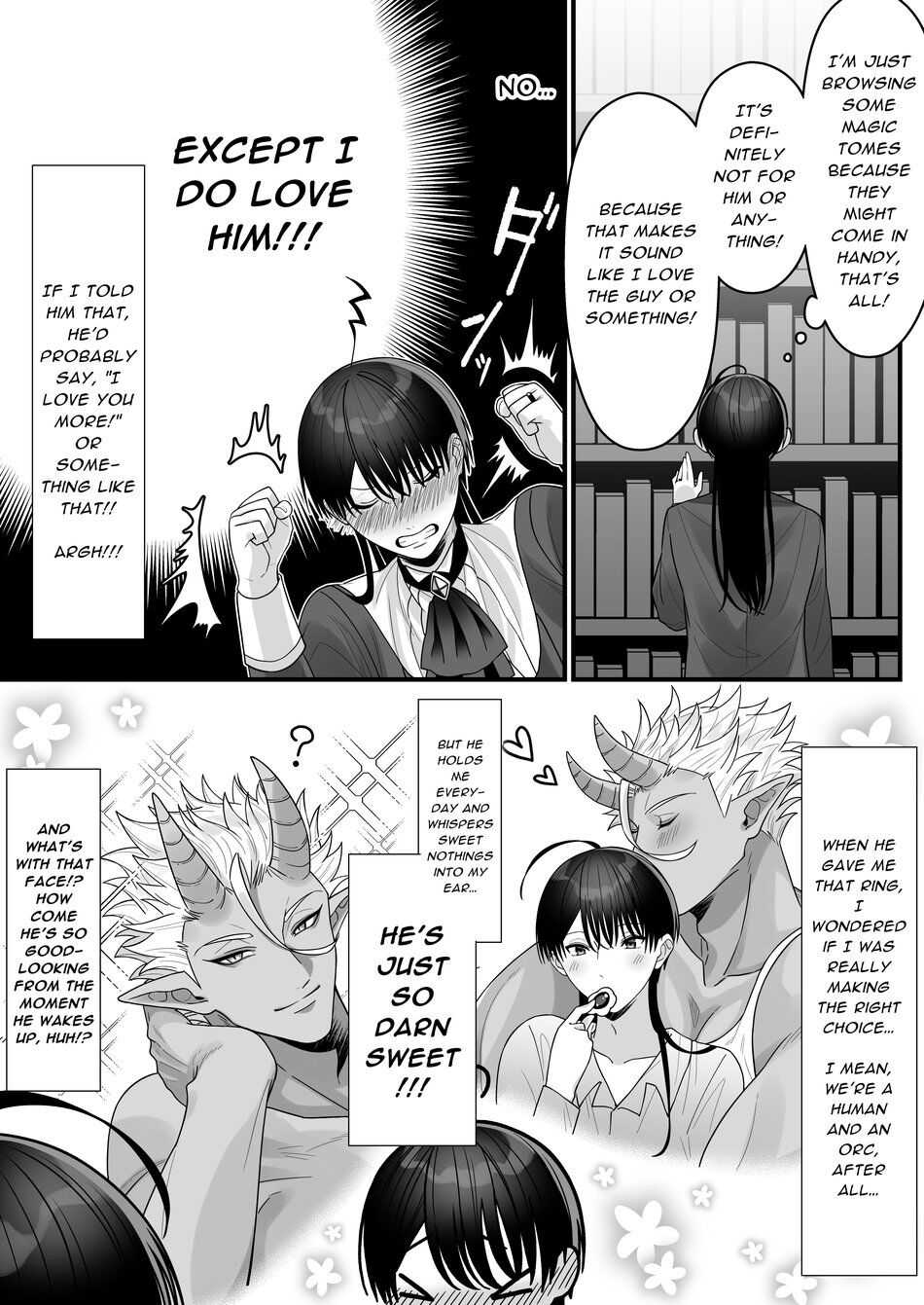 Orc no Naedoko ni Ochitakedo Aisa re sugite Chou Shiawasedesu! page 29