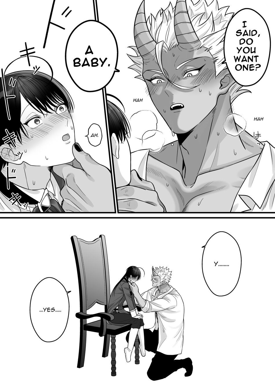 Orc no Naedoko ni Ochitakedo Aisa re sugite Chou Shiawasedesu! page 34