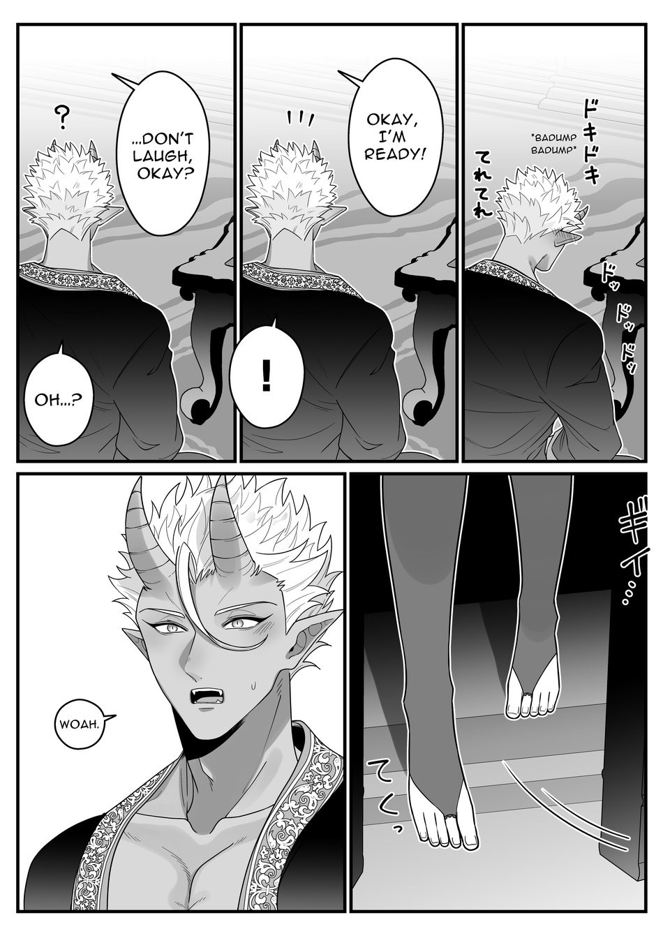 Orc no Naedoko ni Ochitakedo Aisa re sugite Chou Shiawasedesu! page 37
