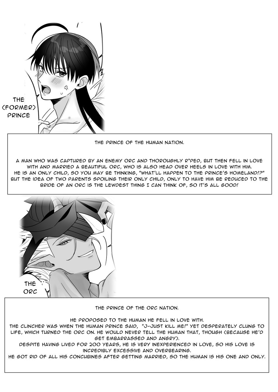 Orc no Naedoko ni Ochitakedo Aisa re sugite Chou Shiawasedesu! page 4