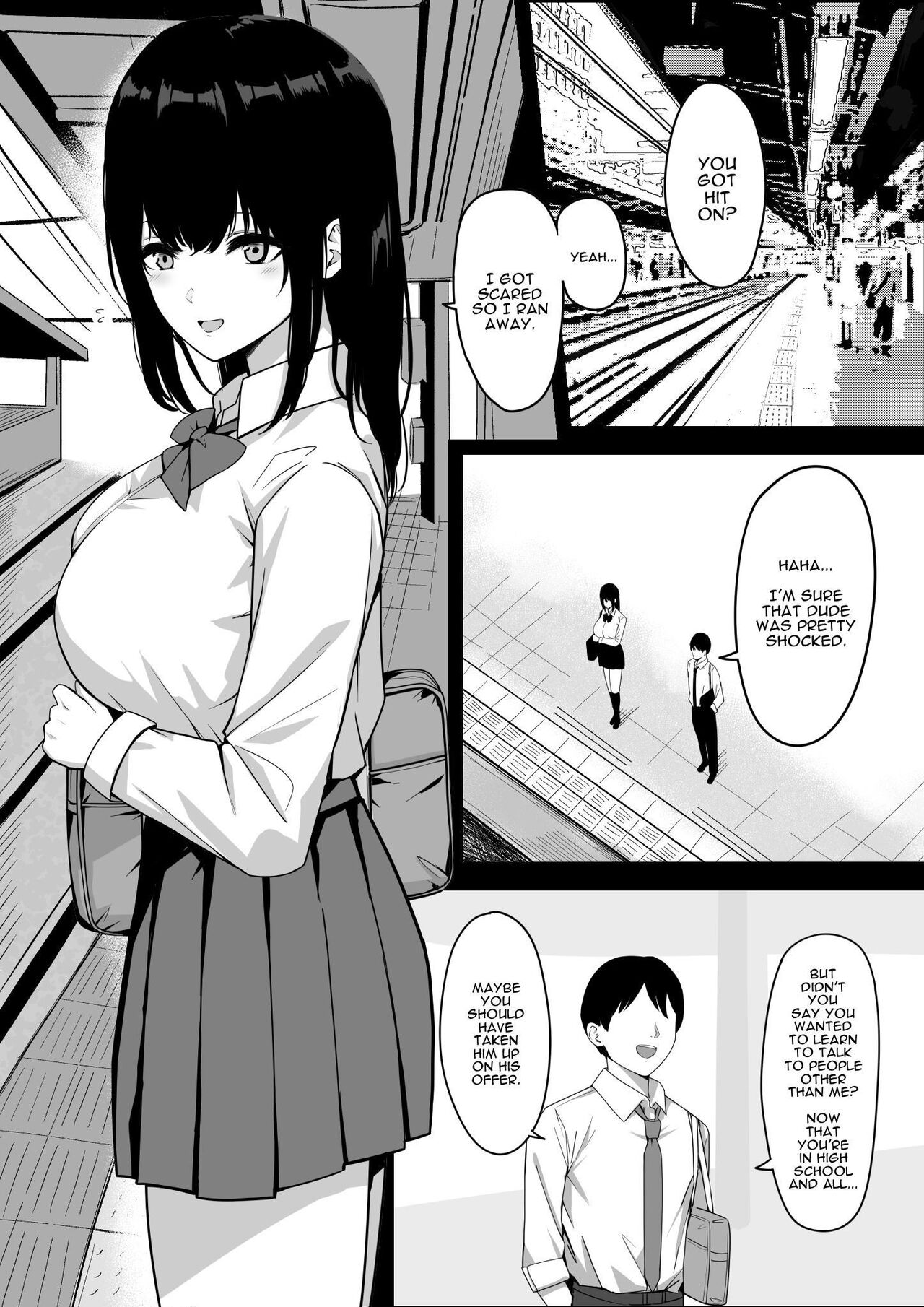 Ore Dake no InCha Osananajimi ga Otosarechau! My introverted childhood friend gets corrupted page 4