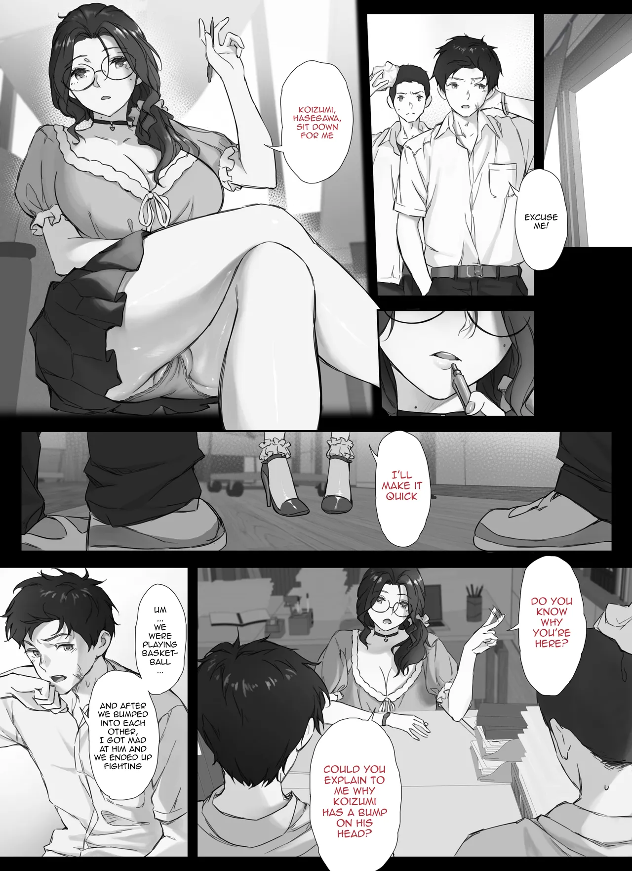 Ore to Kyonyuu Tannin Kyoushi no Himitsu no Kankei / My Secret Relationship With My Huge-Boobed Teacher page 6