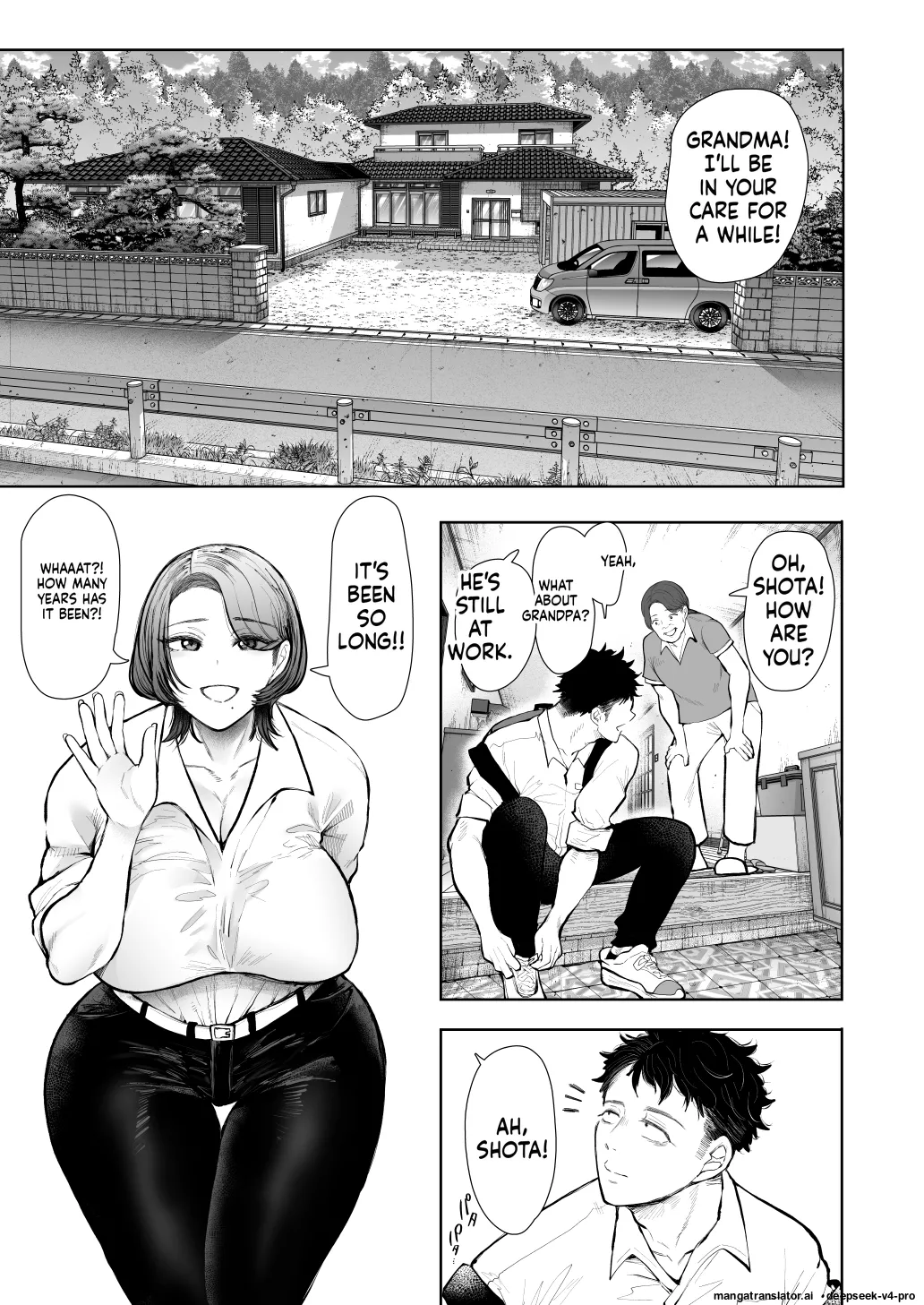 ] Ore to Oba to no Hiya Kana Yokubō page 12