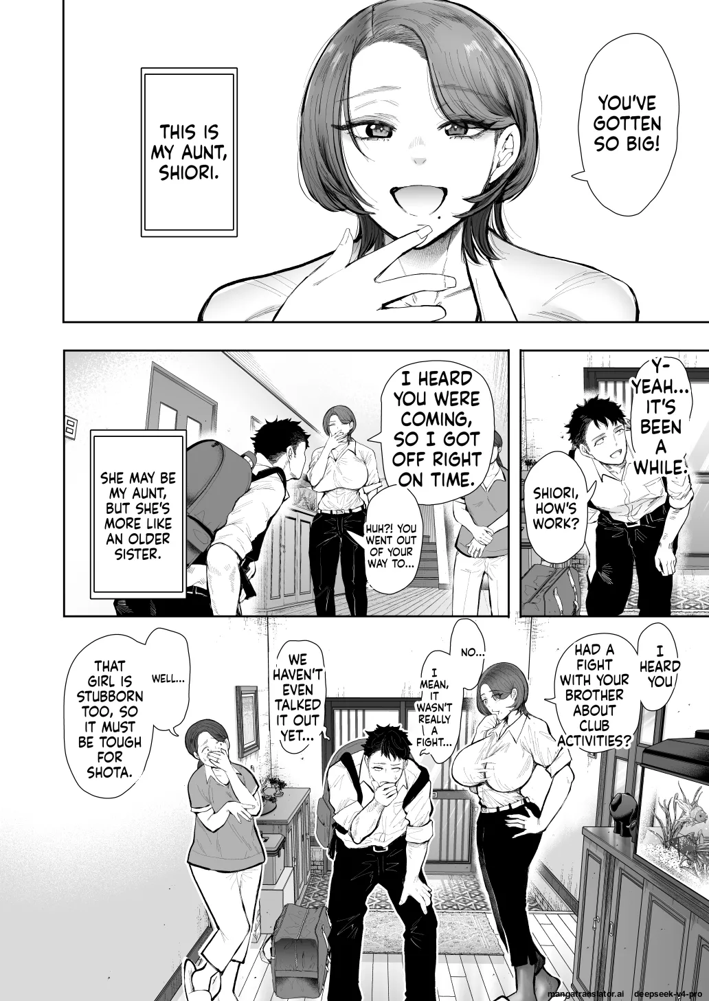 ] Ore to Oba to no Hiya Kana Yokubō page 13