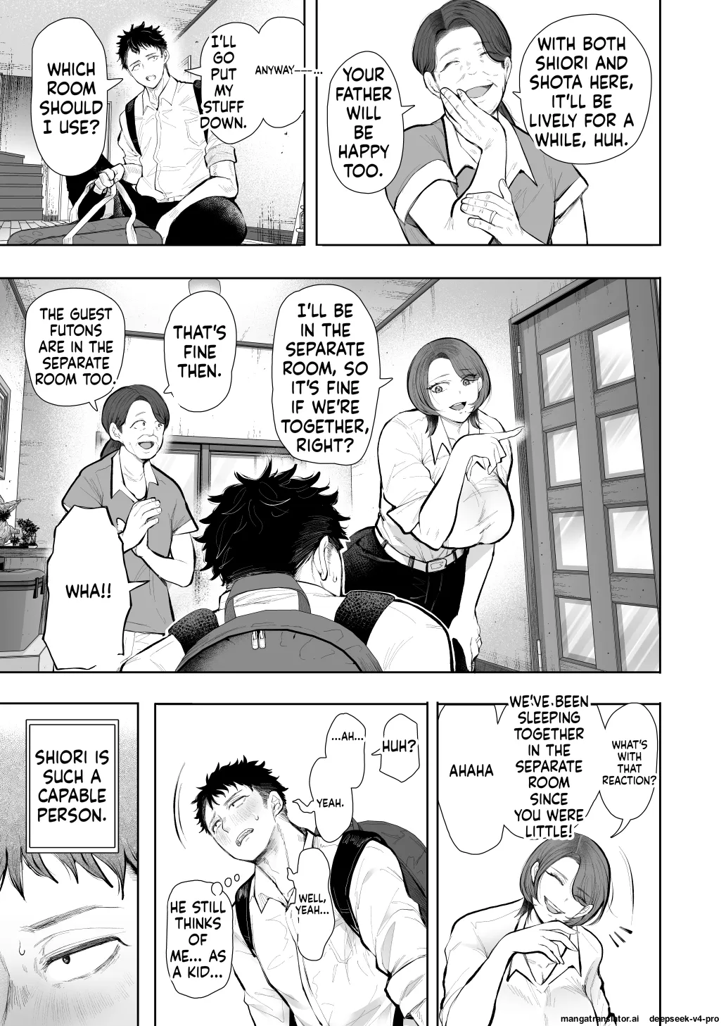] Ore to Oba to no Hiya Kana Yokubō page 14