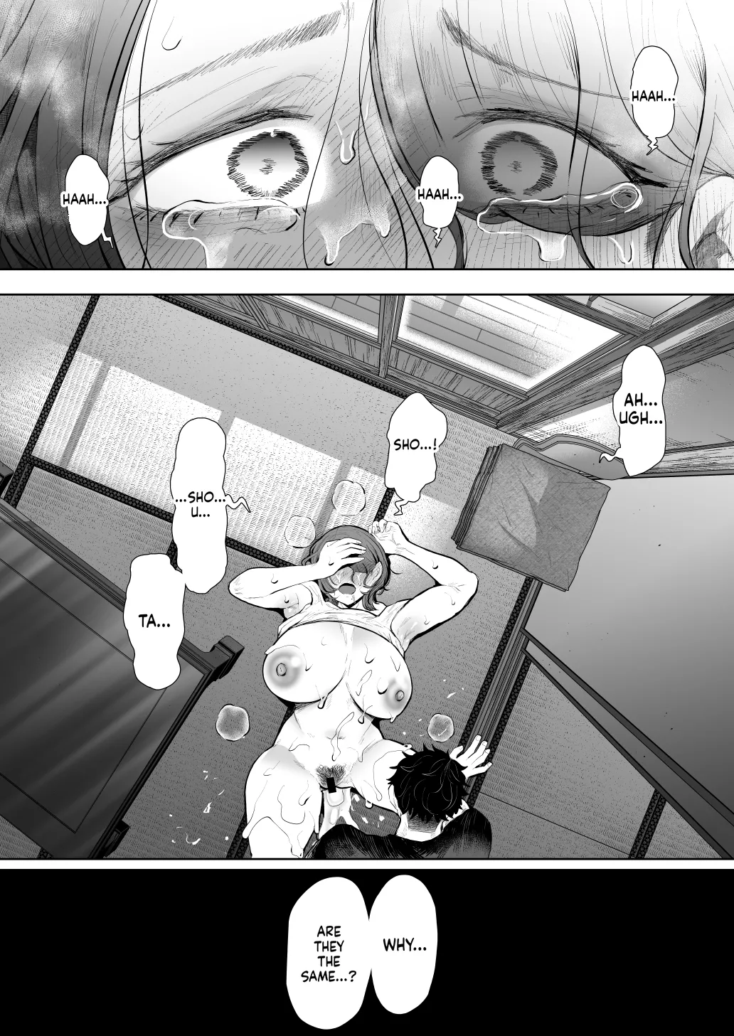 ] Ore to Oba to no Hiya Kana Yokubō page 35